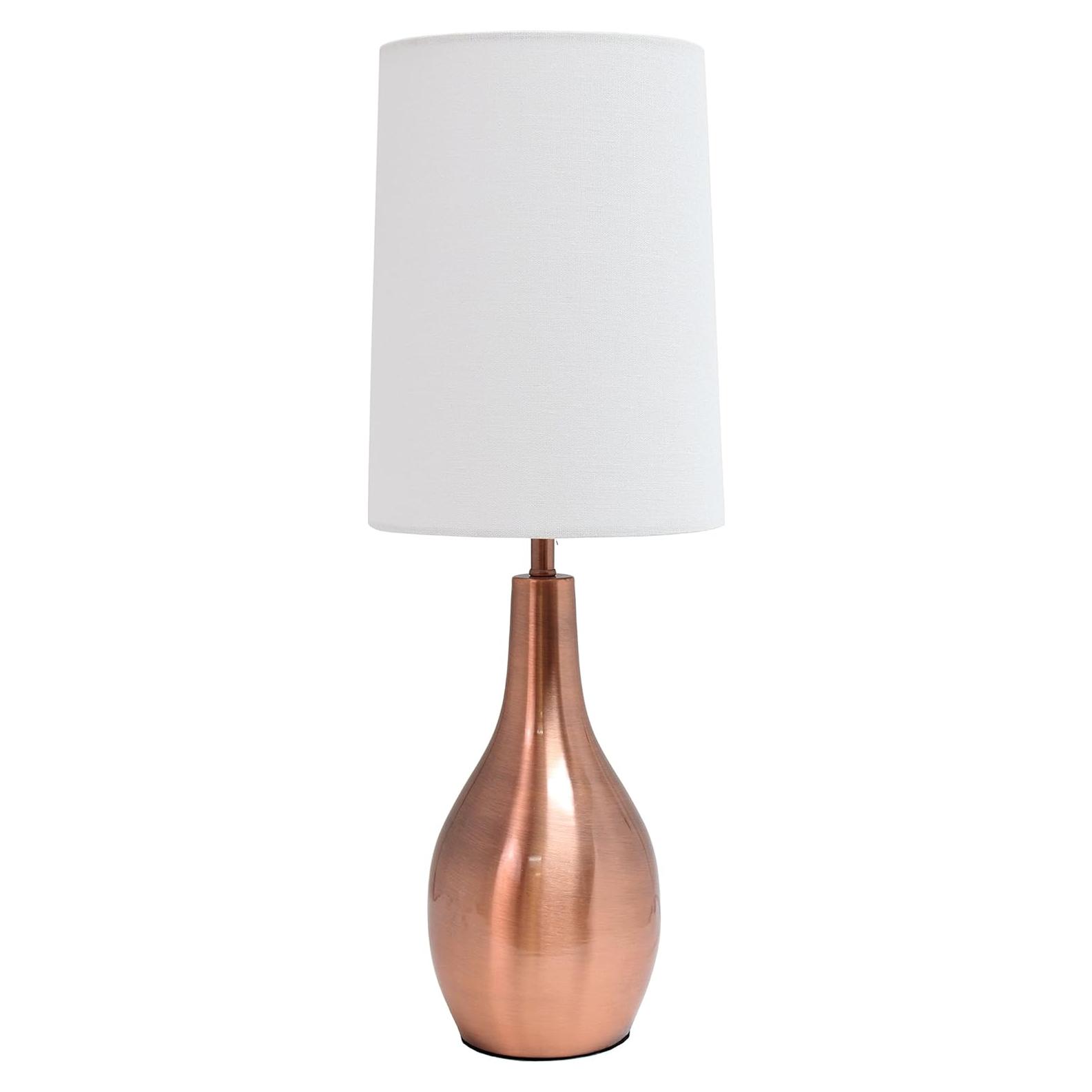 Lámpara de Mesa Diseños Simples LT3303-RGD Oro Rosa 49.5 cm