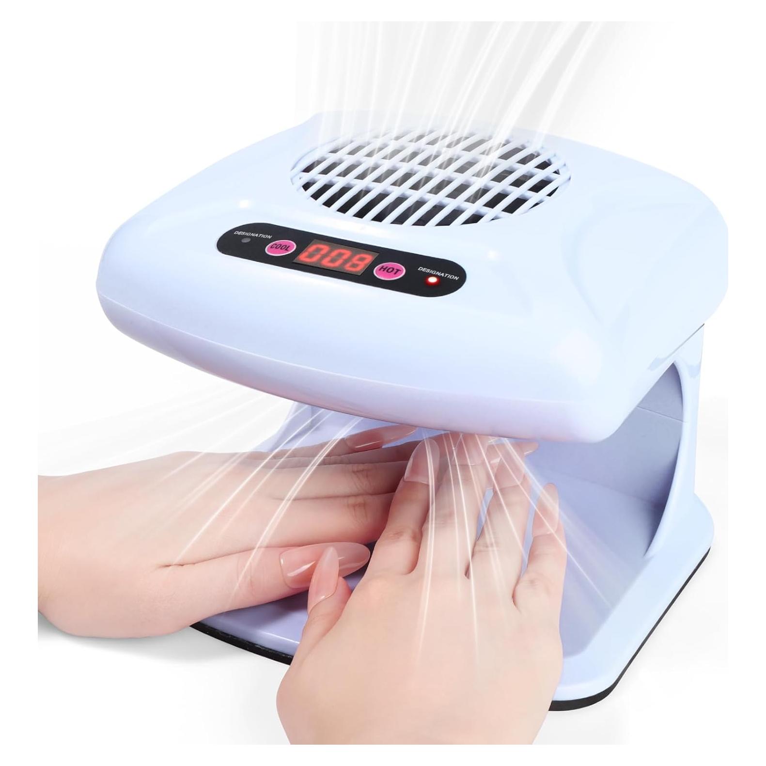 Secador de Uñas SAVILAND 300W con Sensor Automático y Doble Aire