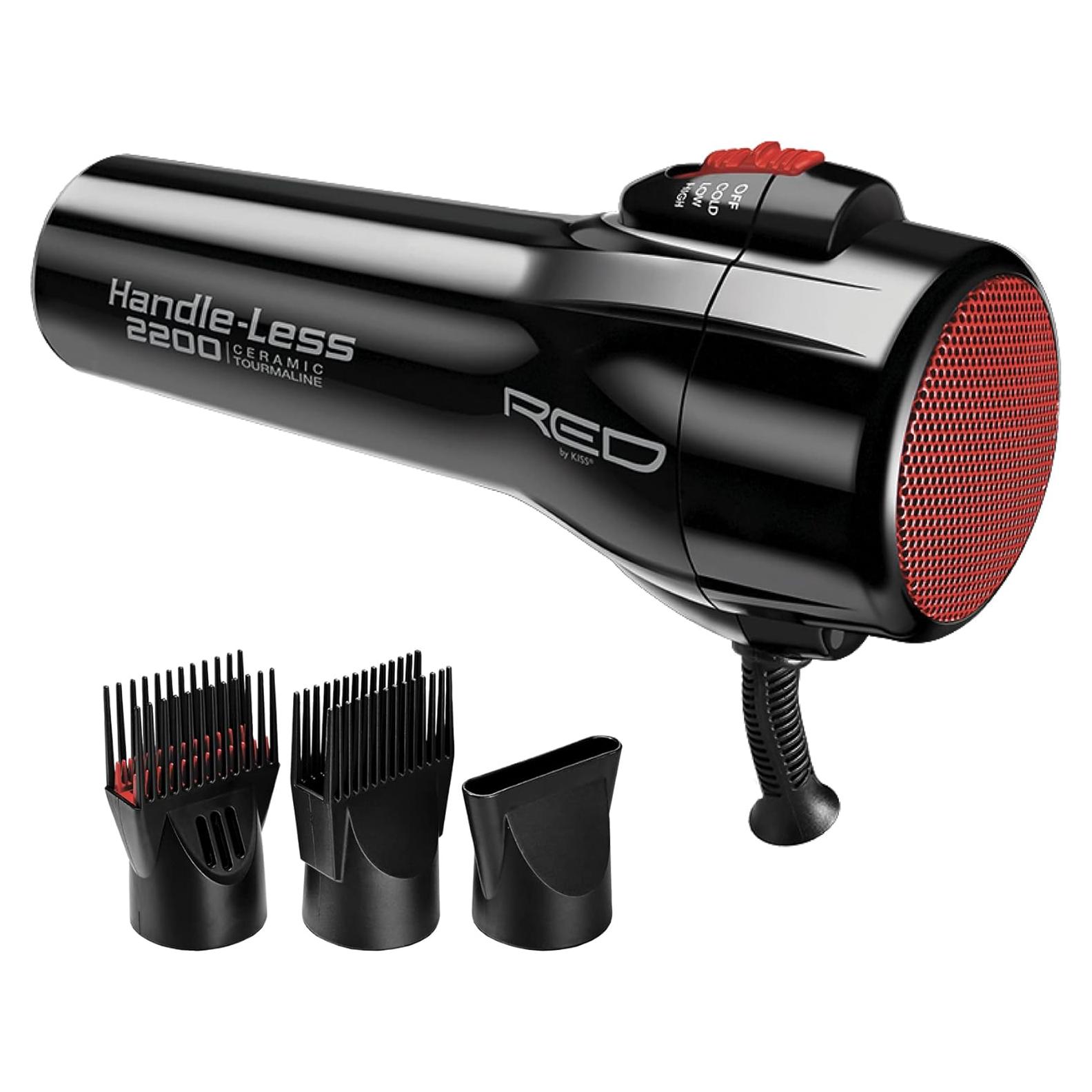 Secador de Pelo Cerámico Turmalina KISS 2200W Sin Mango