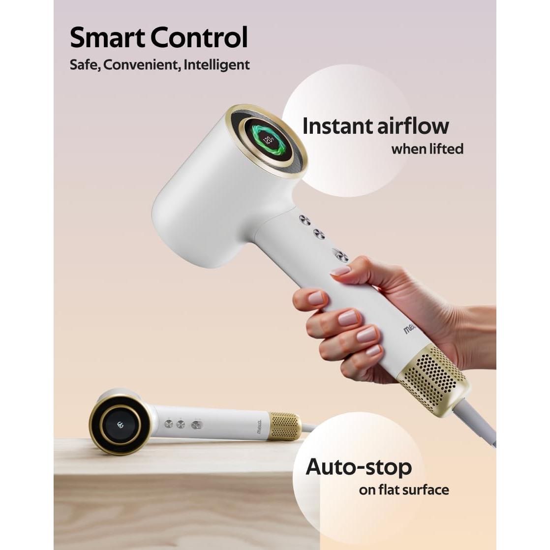 Secador de Pelo Profesional Mera MHDU Bi-Iónico 2 en 1 con Aromaterapia