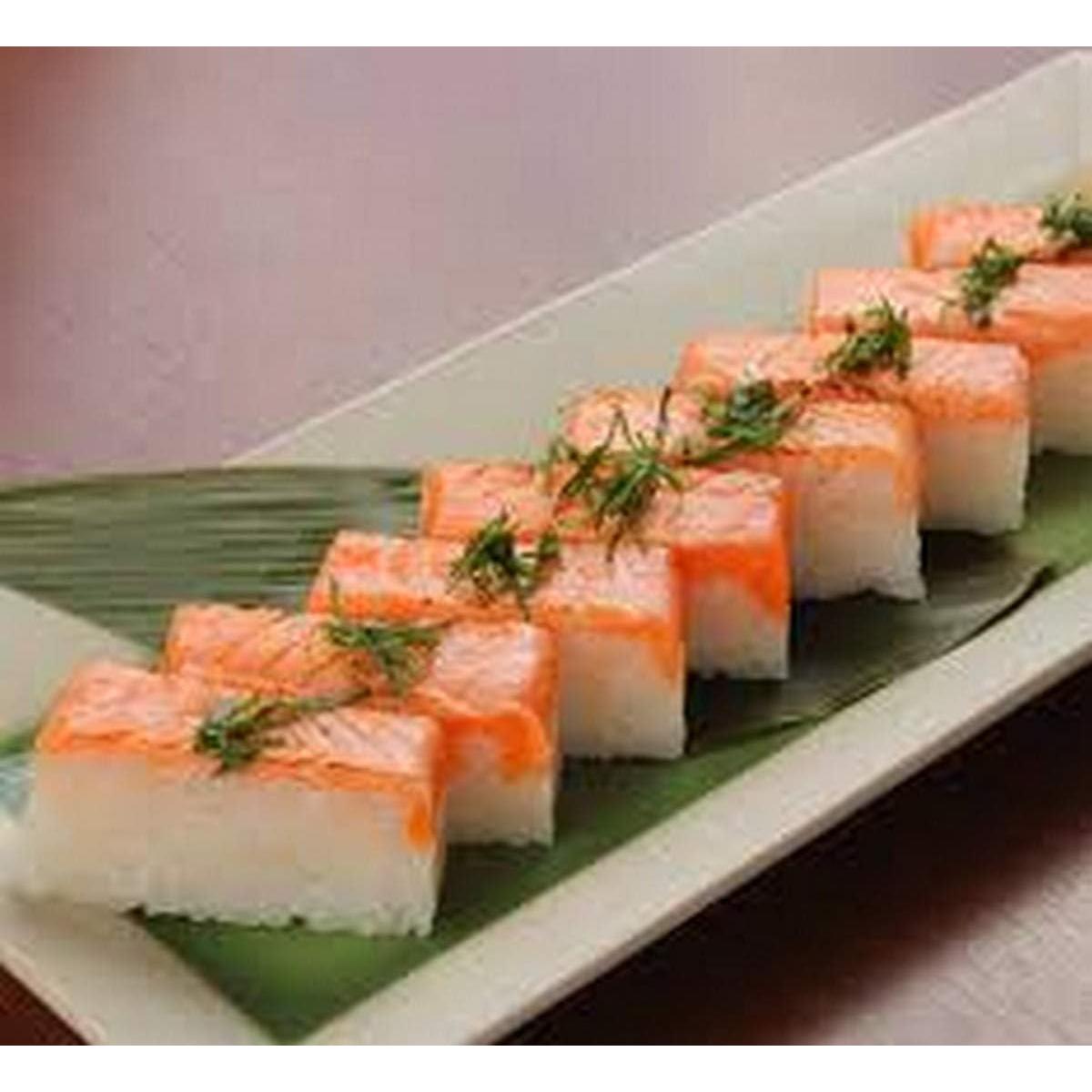 Molde de Sushi Prensado JapanBargain de Madera 21.6x7 cm