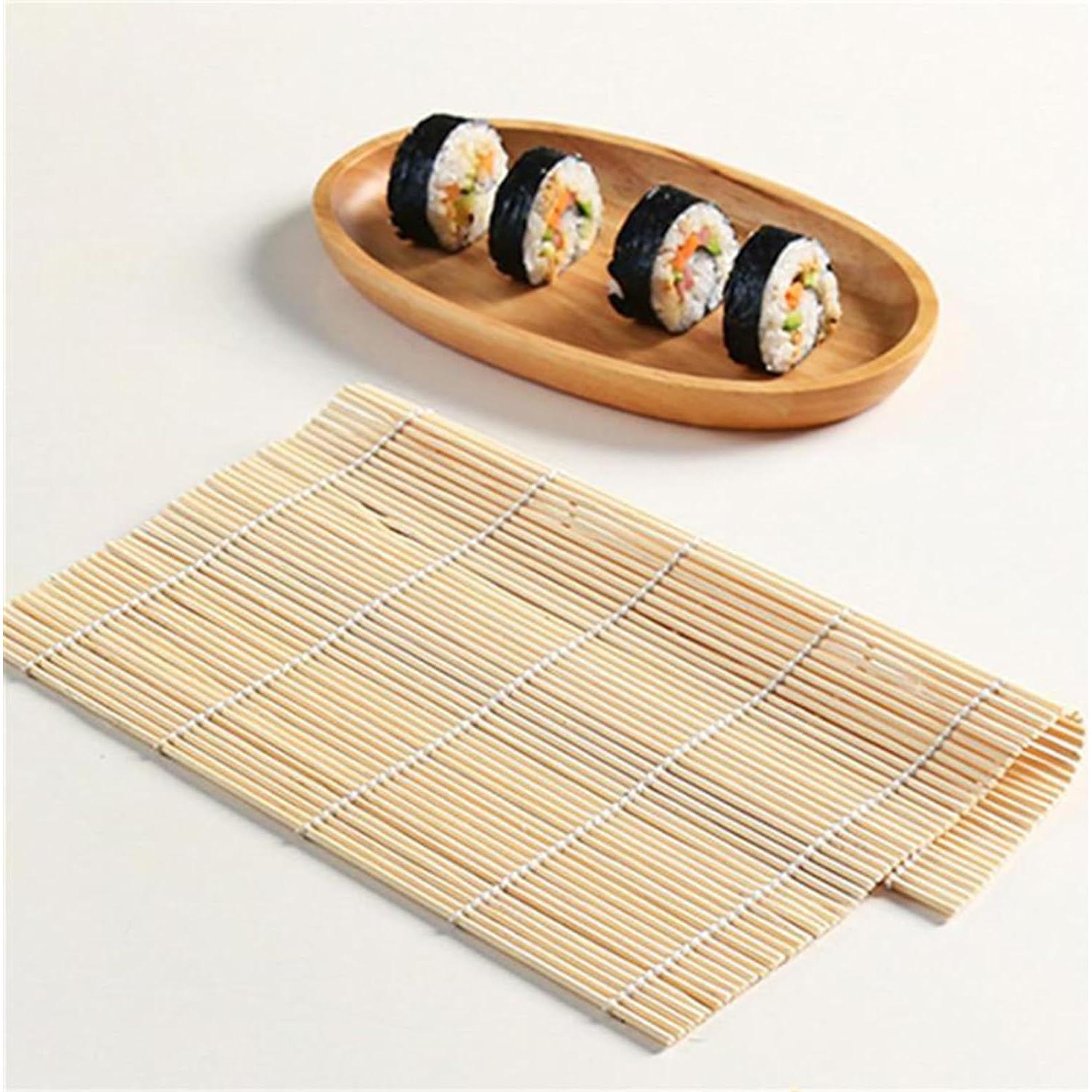 Kit de Hacer Sushi Hganxiu - Estera de Bambú 24x24cm + Pala 14x5cm