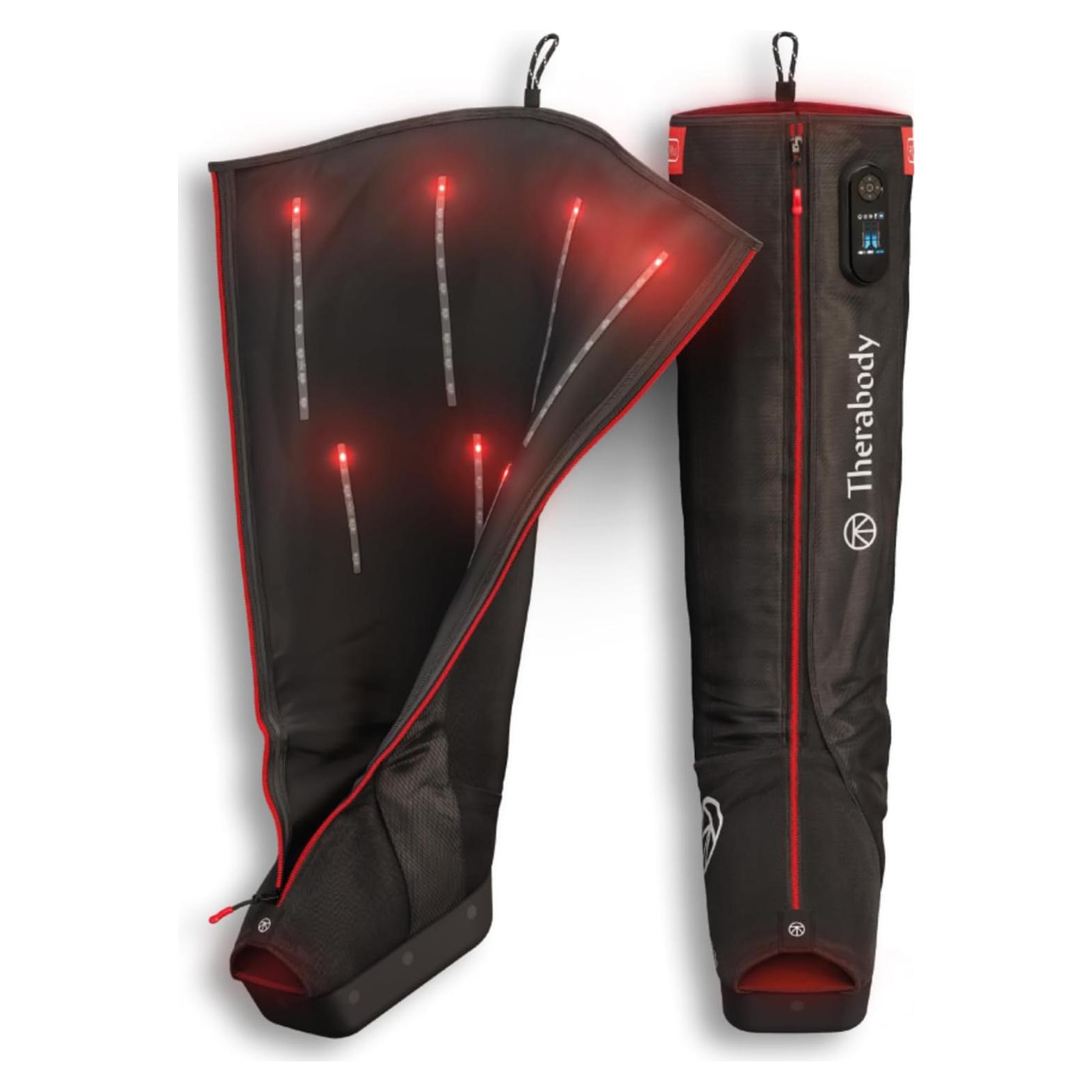 Botas de Compresión Inalámbricas Therabody JetBoots PRO Plus - Recuperación Muscular y Alivio del Dolor