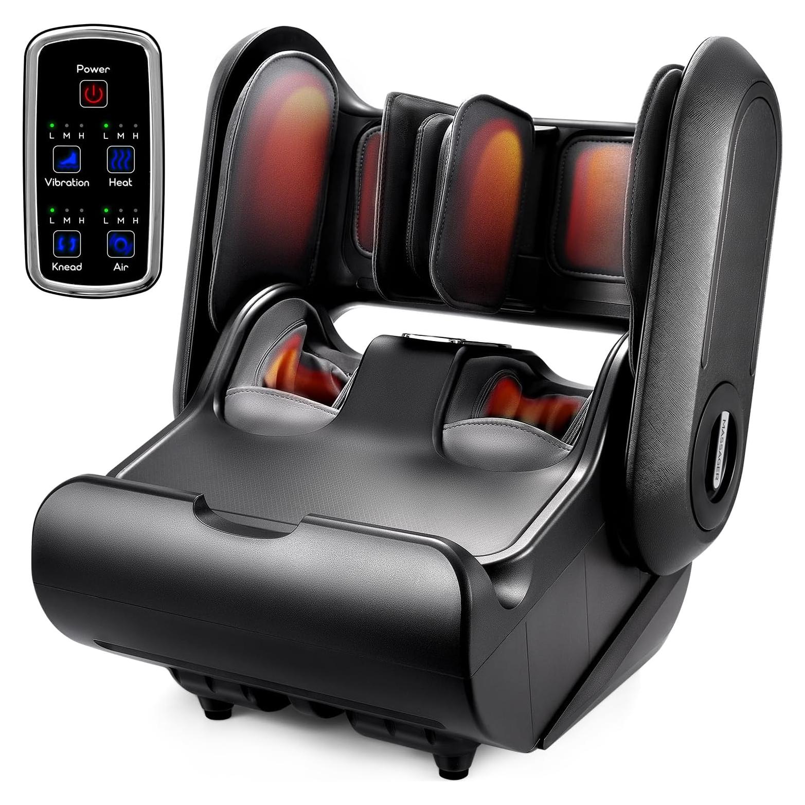 Masajeador de pies y pantorrillas EaseZen EZ-F01 con calor