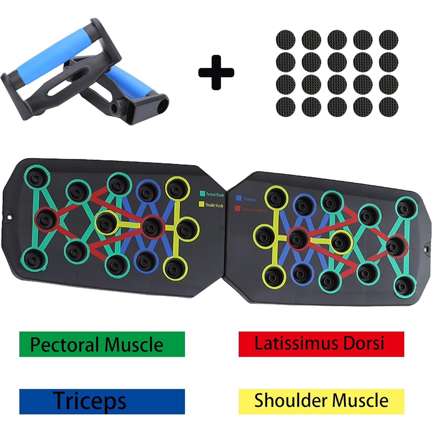 Tabla de Flexiones LiBoon Plegable para Entrenamiento de Fuerza