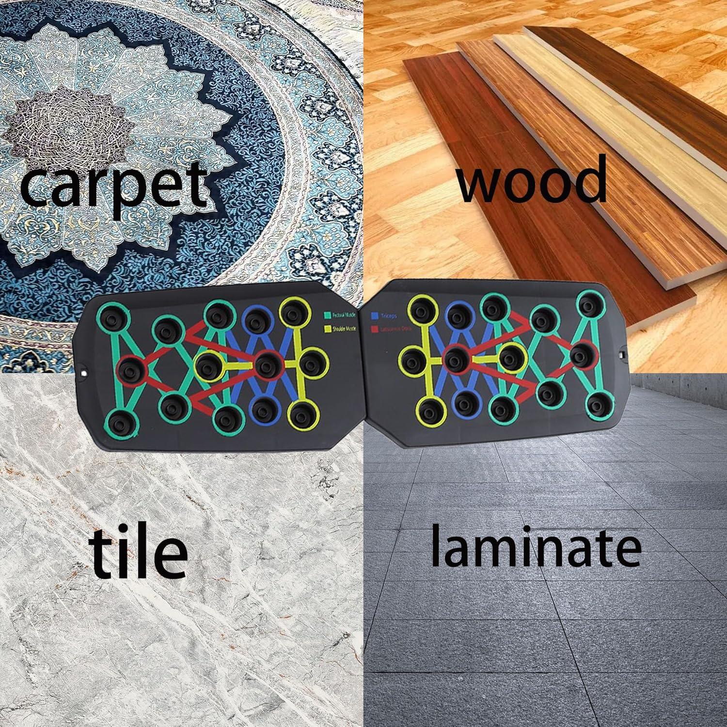 Tabla de Flexiones LiBoon Plegable para Entrenamiento de Fuerza