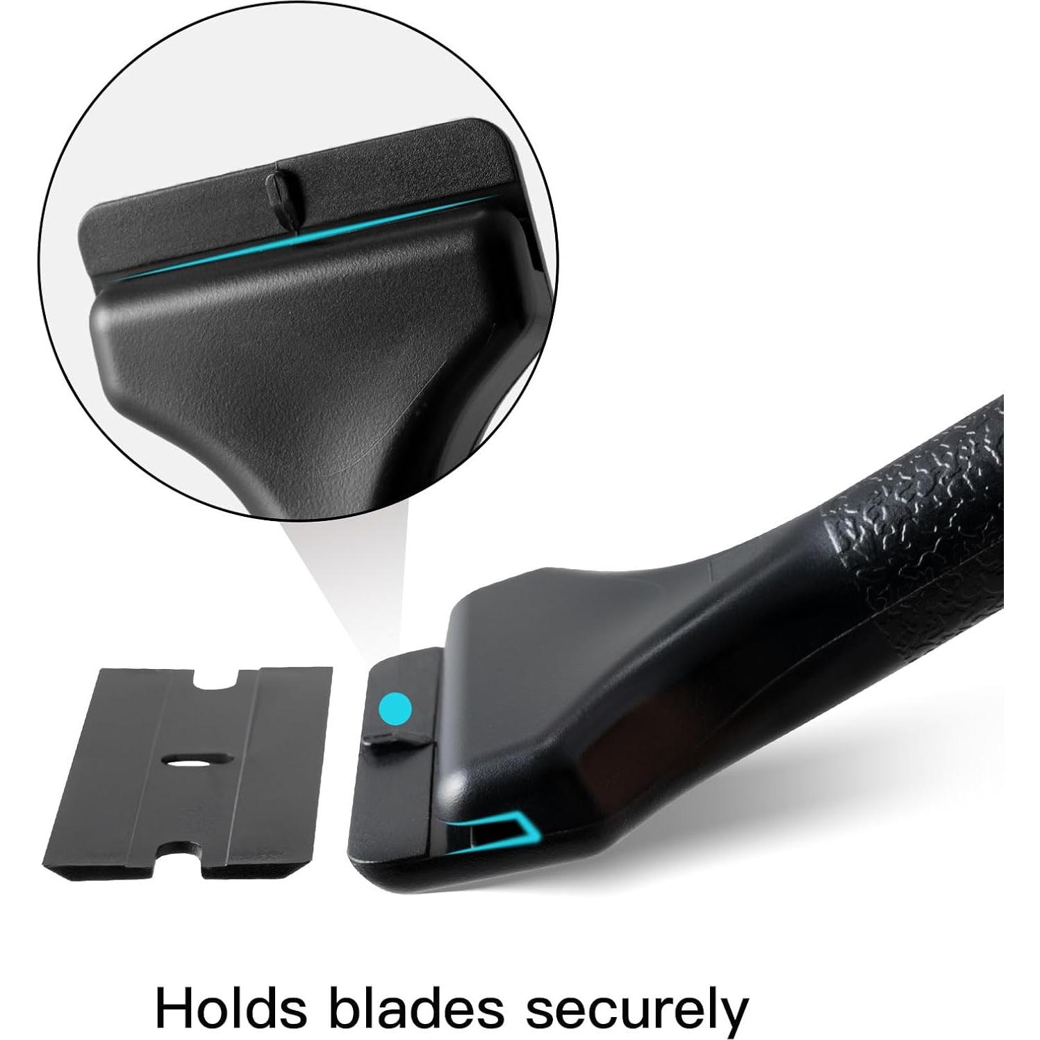 Raspador de Plástico NEWISHTOOL con 100 Cuchillas de Repuesto