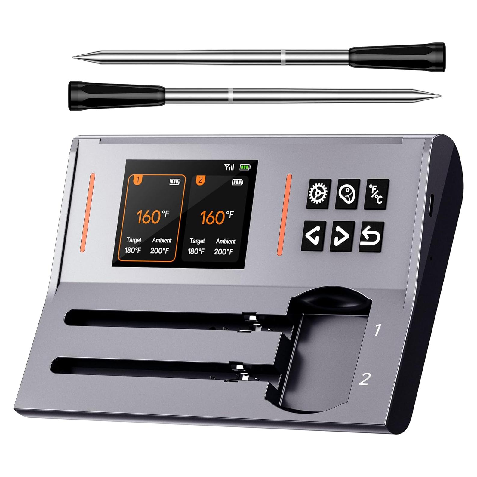 Termómetro de Carne Inalámbrico NIGOGOR FM2209 Bluetooth 5.2