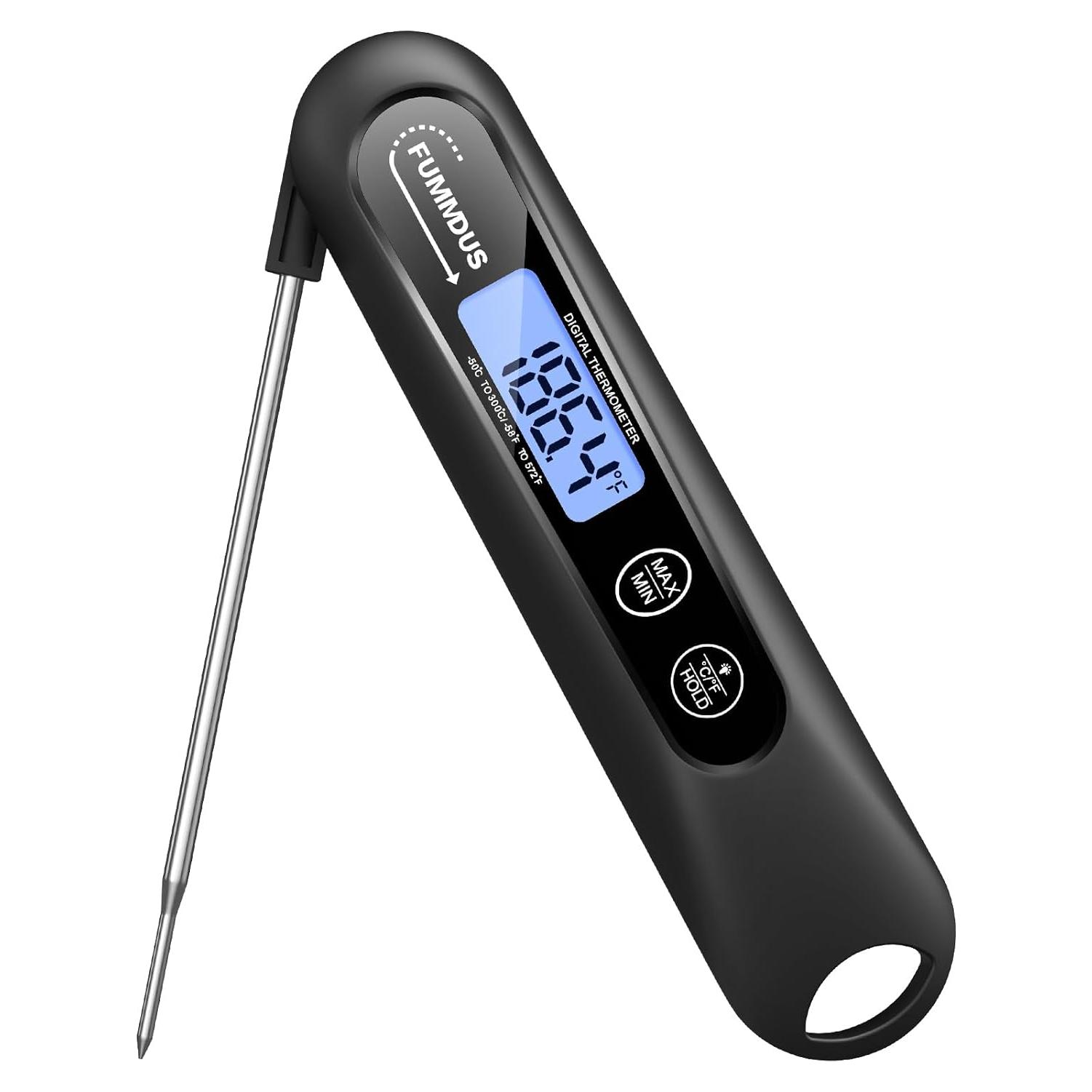 Termómetro Digital Instantáneo FUMMDUS para Carne y Alimentos