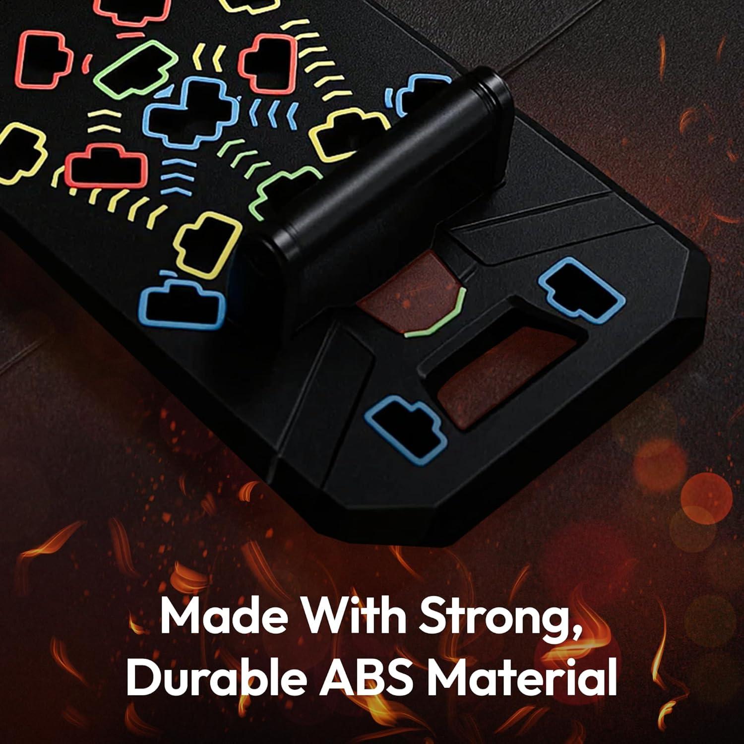 Tabla de Flexiones Swole Army Plegable 20 en 1 para Entrenamiento