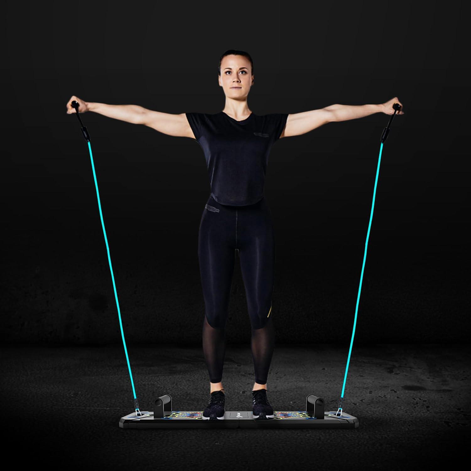 Tabla de Flexiones Swole Army Plegable 20 en 1 para Entrenamiento