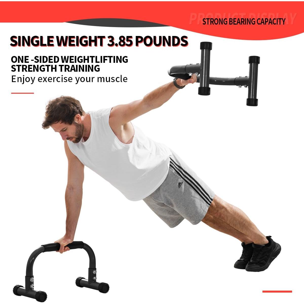 Barra de Flexiones Teclor Alta Resistencia 299.4kg Portátil