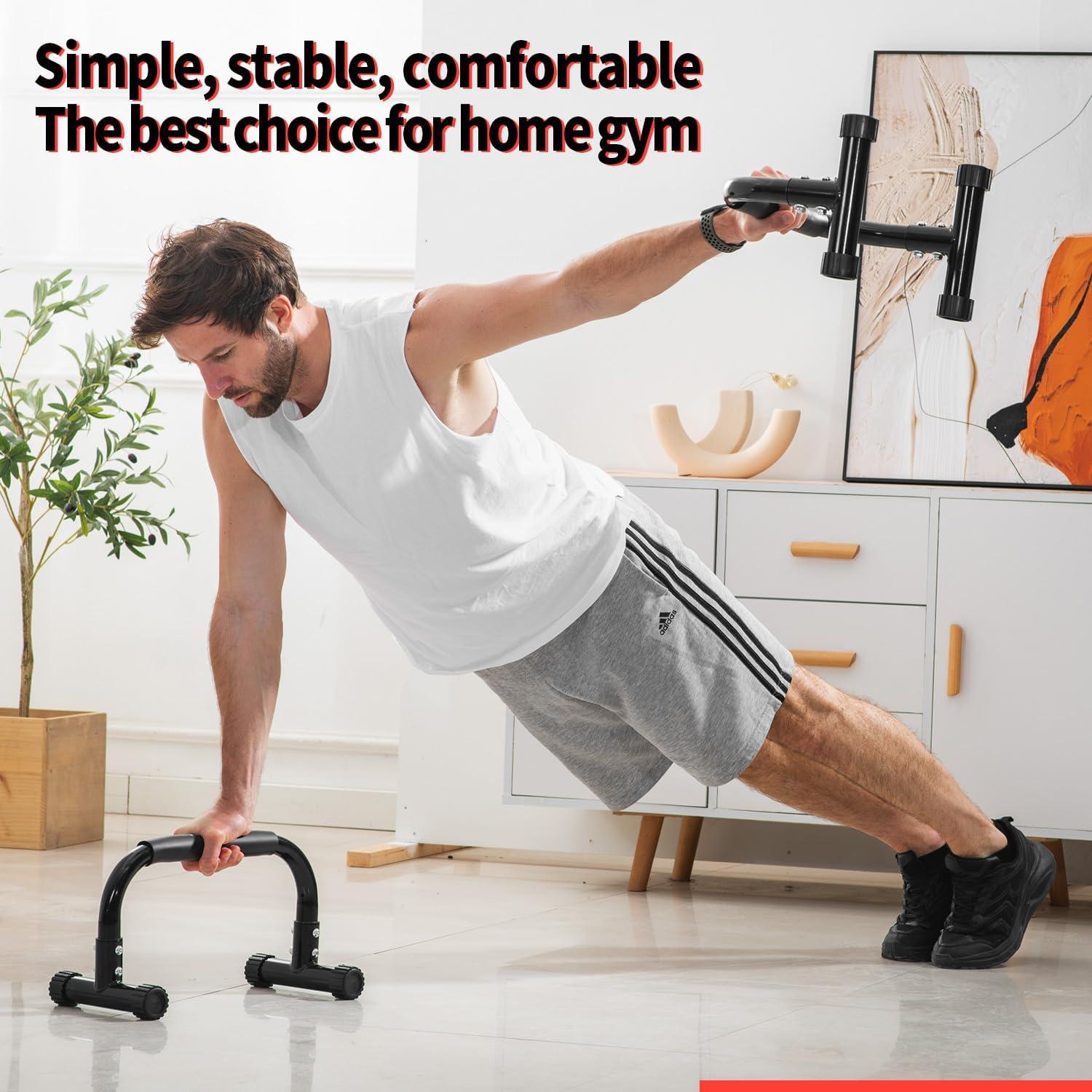 Barra de Flexiones Teclor Alta Resistencia 299.4kg Portátil