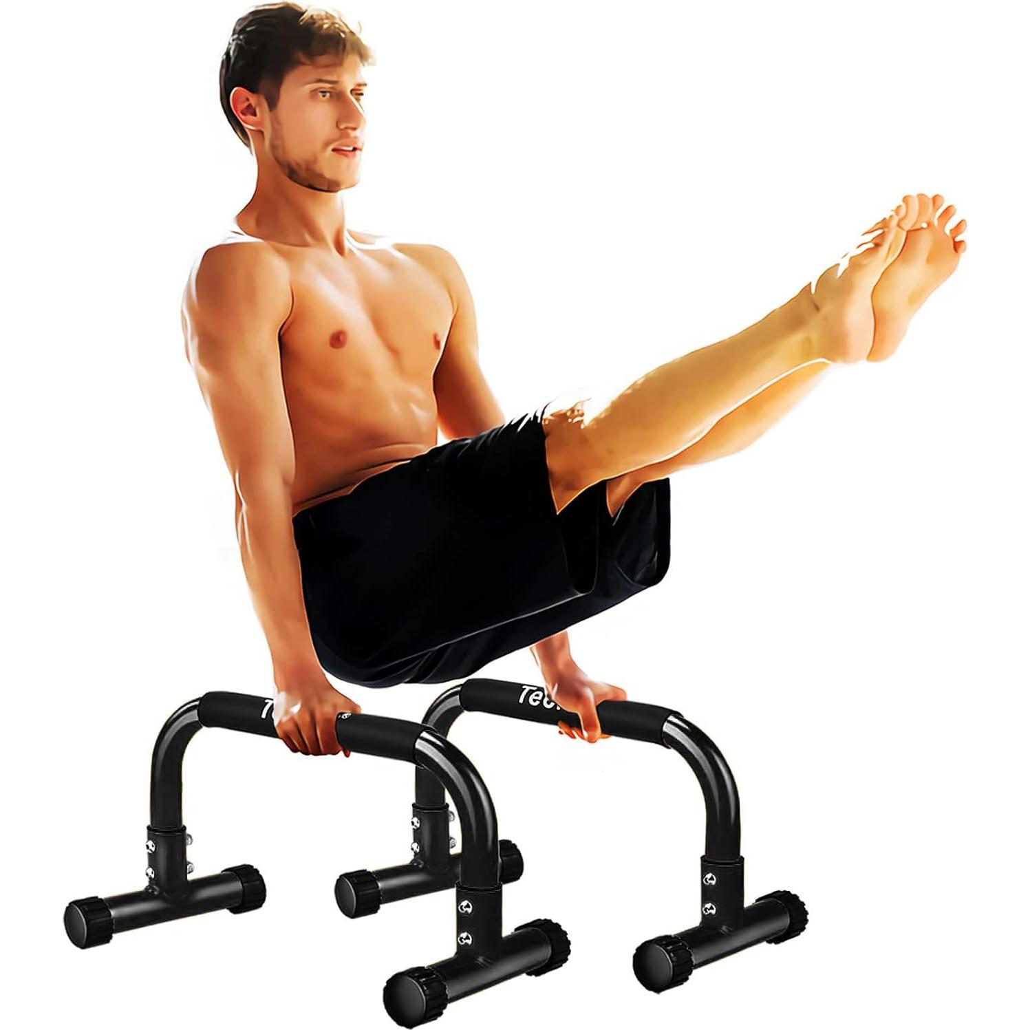 Barra de Flexiones Teclor Alta Resistencia 299.4kg Portátil