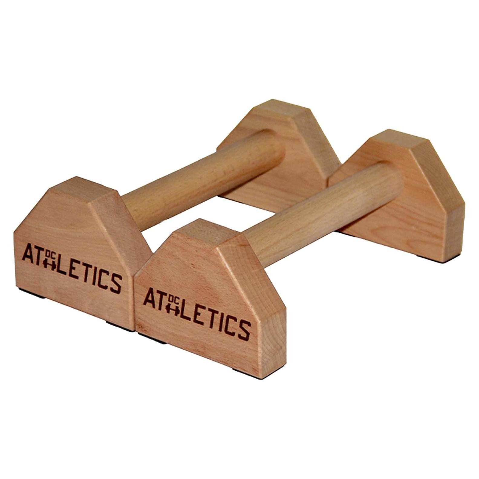 Parallettes de Madera DC Athletics - Barras de Flexiones 30cm
