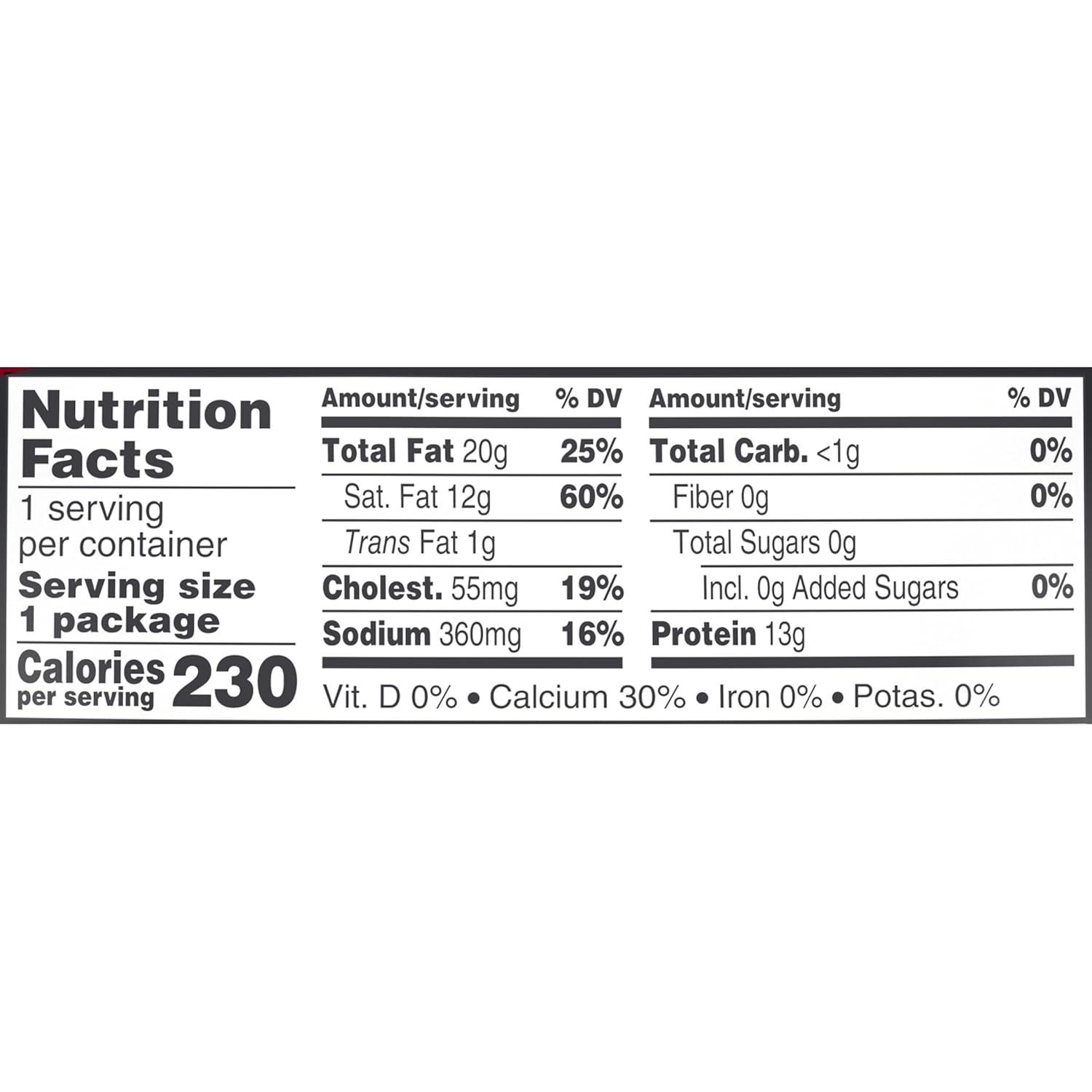 Cubos de Queso Cheddar Extra Fuerte Cracker Barrel 56.7g