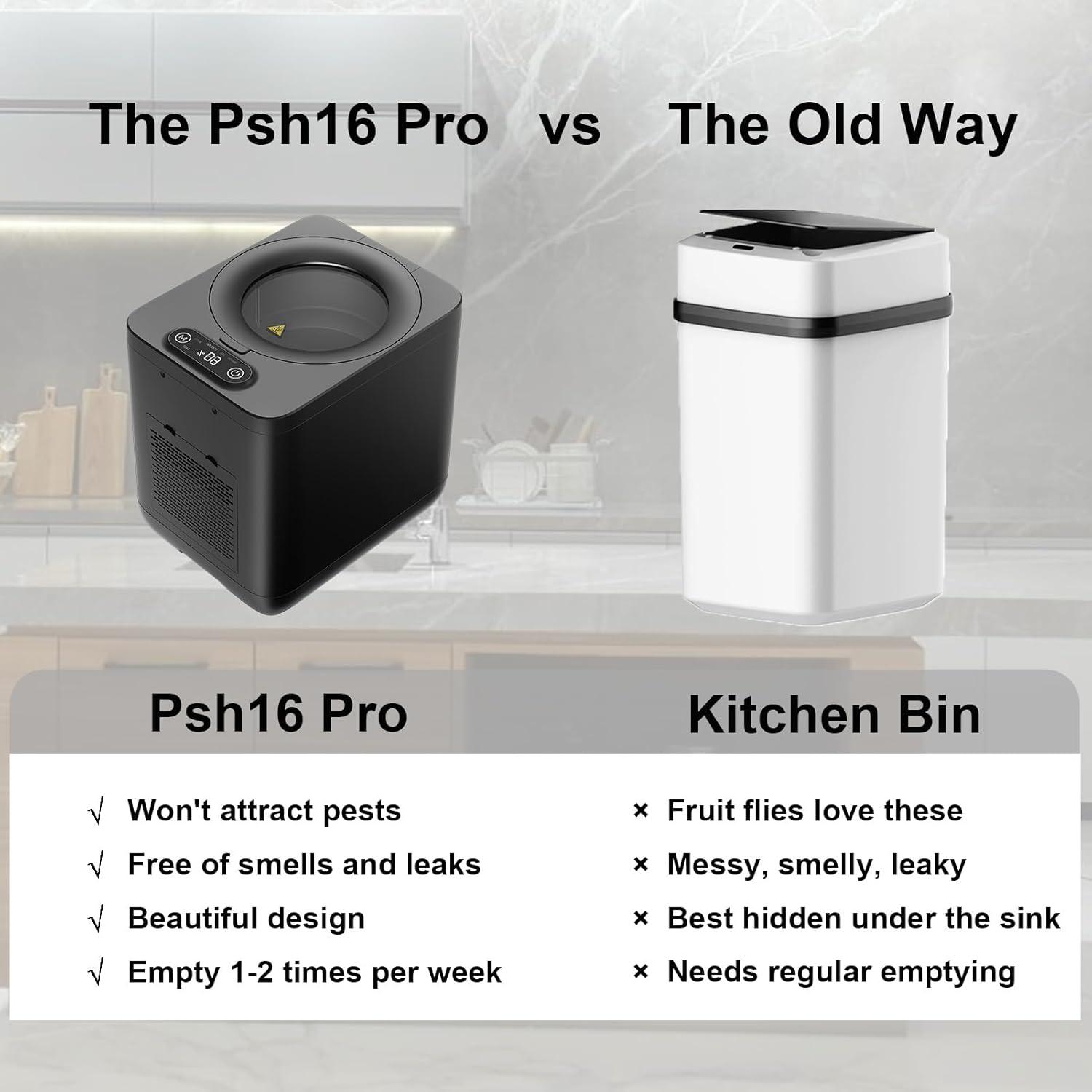 Compostador Eléctrico CREATIVECHEF PSH16 Pro 3.8L Silencioso