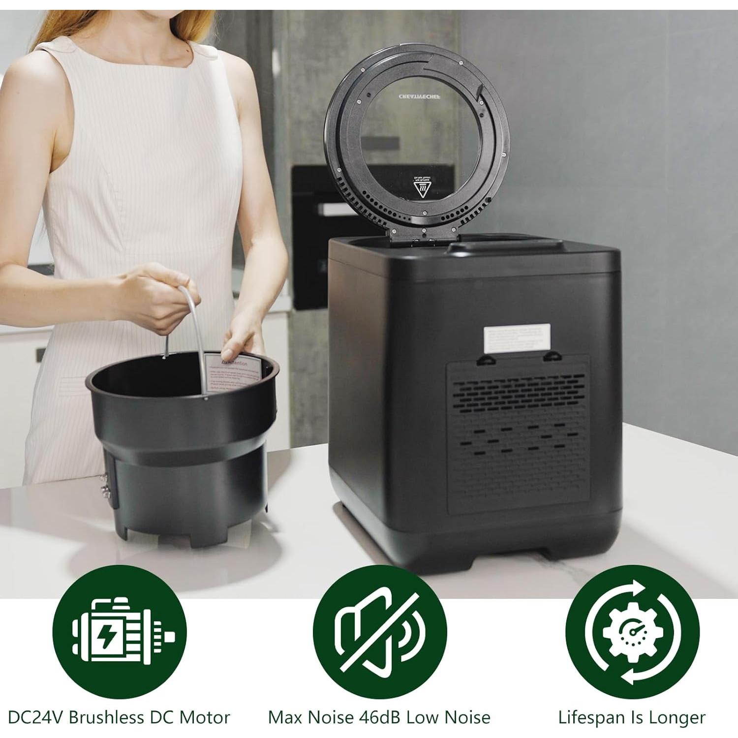 Compostador Eléctrico CREATIVECHEF PSH16 Pro 3.8L Silencioso
