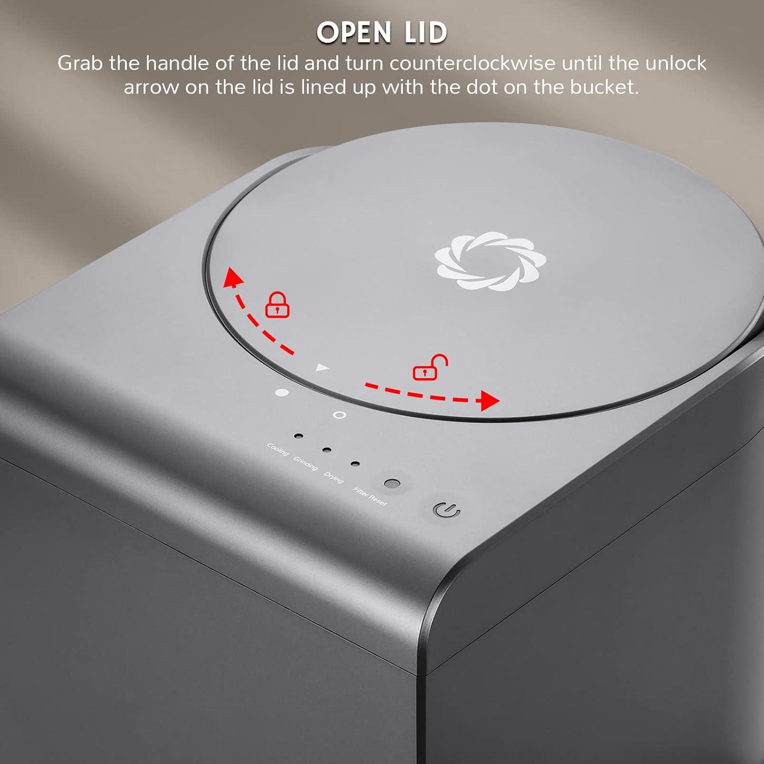 Compostador eléctrico Revive Airthereal 2.5L + 4 filtros