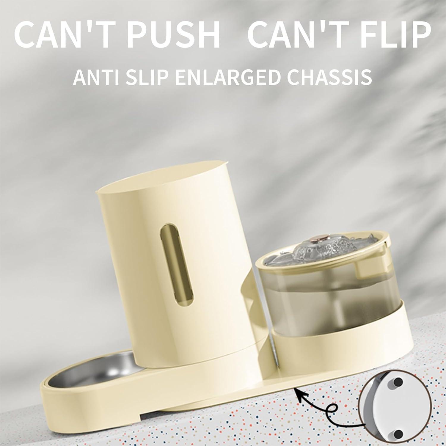 Comedero Automático y Dispensador de Agua TEBTDN 1.8L