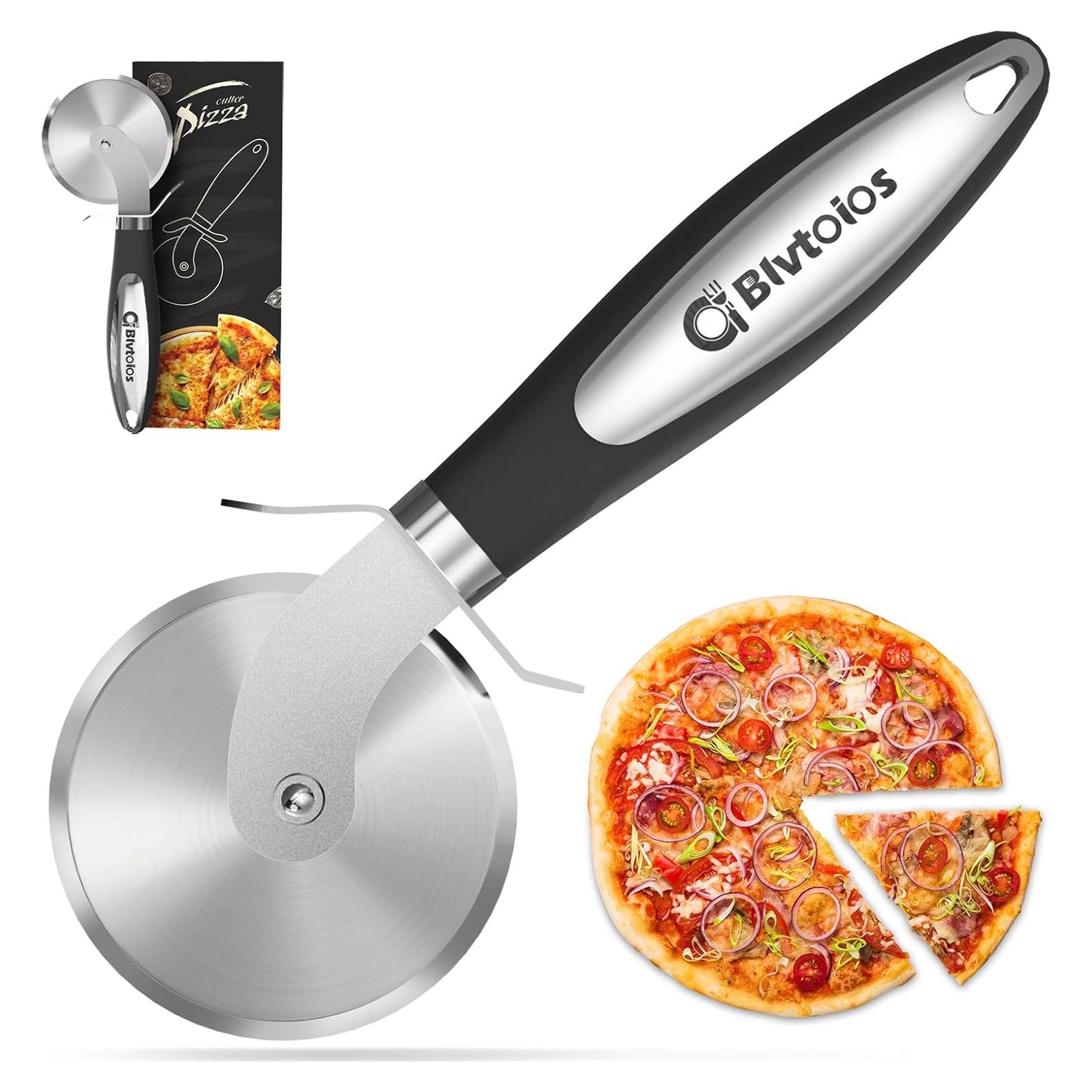 Cortador de Pizza Blvtoios de Acero Inoxidable 22cm