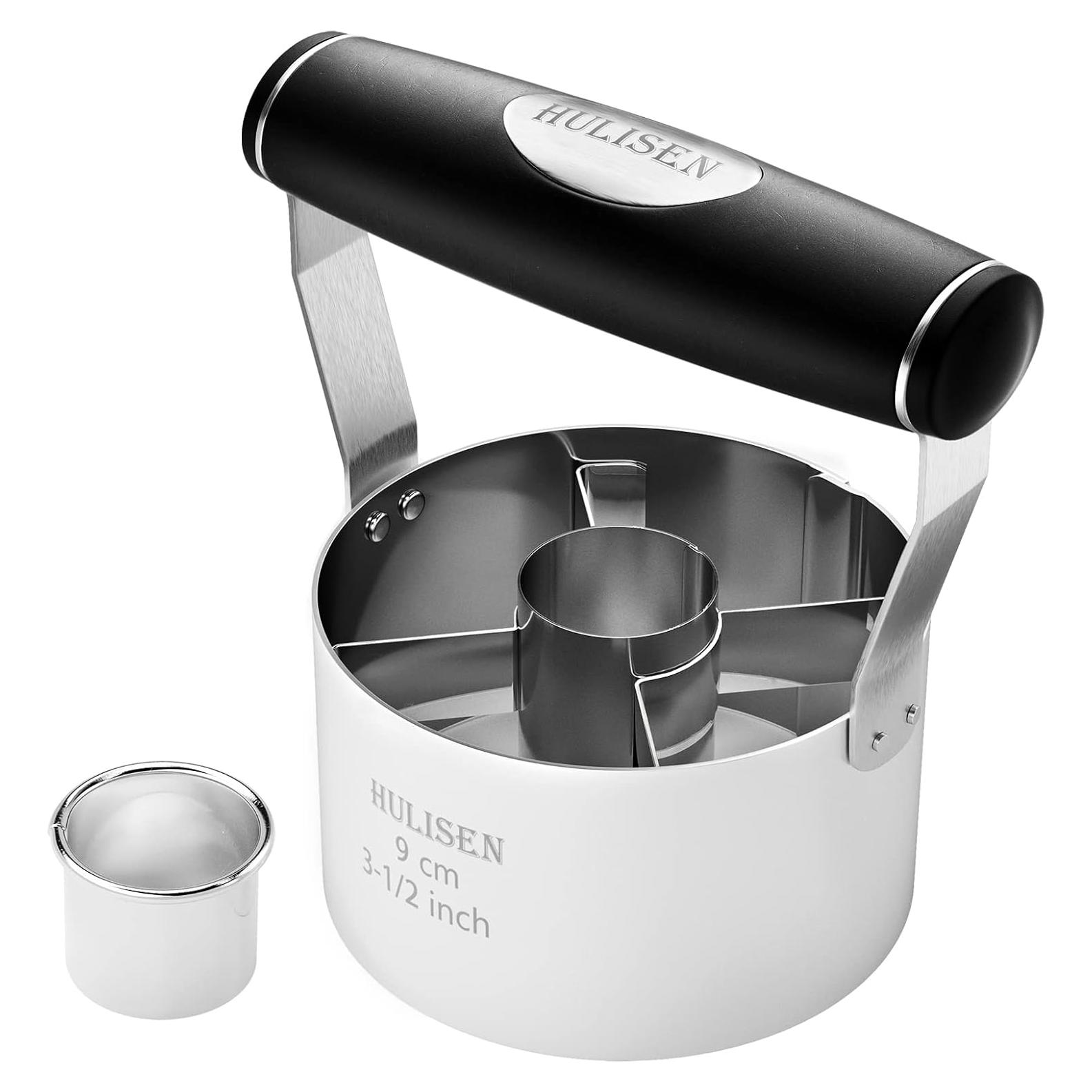Cortador de Donas HULISEN Acero Inoxidable 8.89 cm con Mango Antideslizante