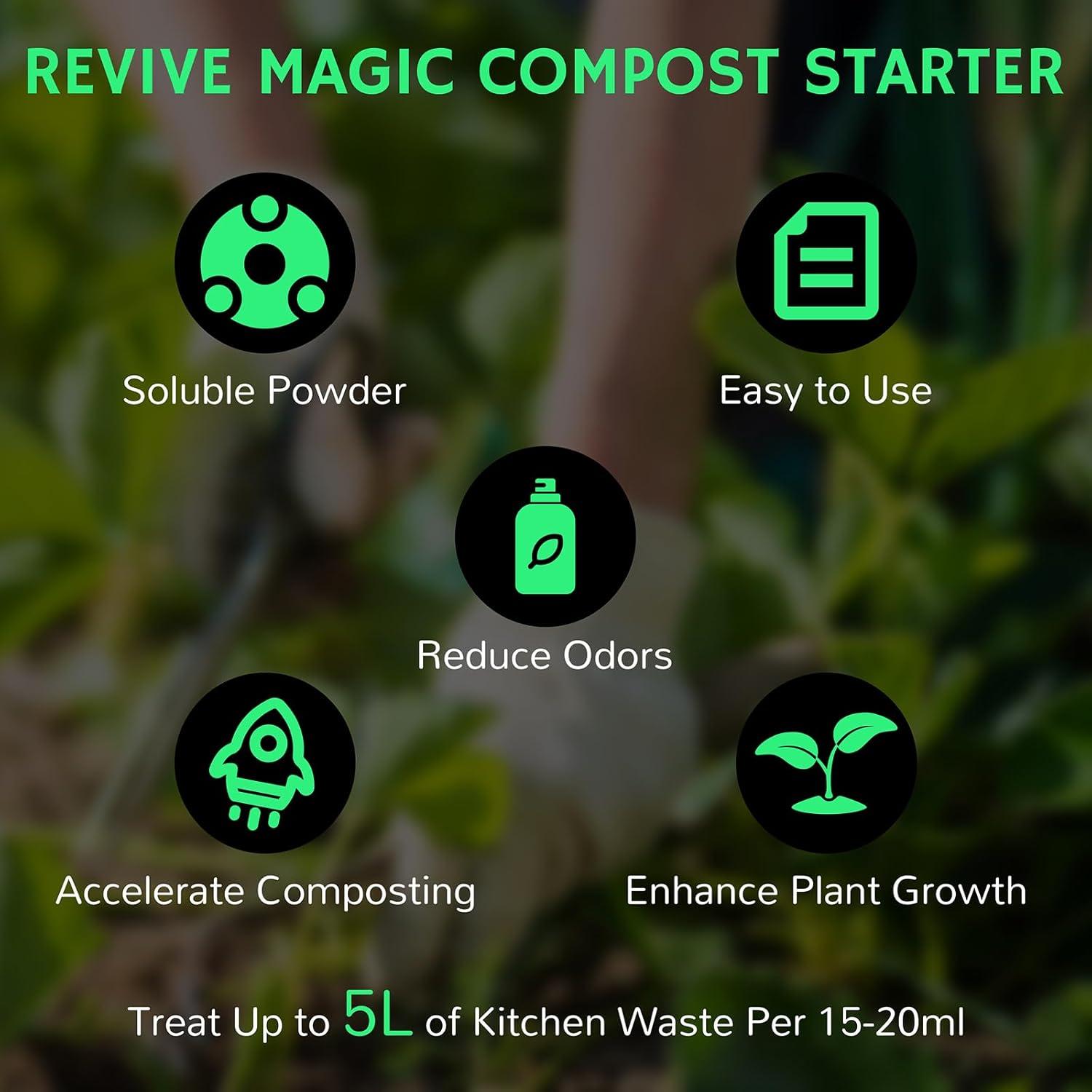 Iniciador de Compost Airthereal 1kg - Acelera Descomposición