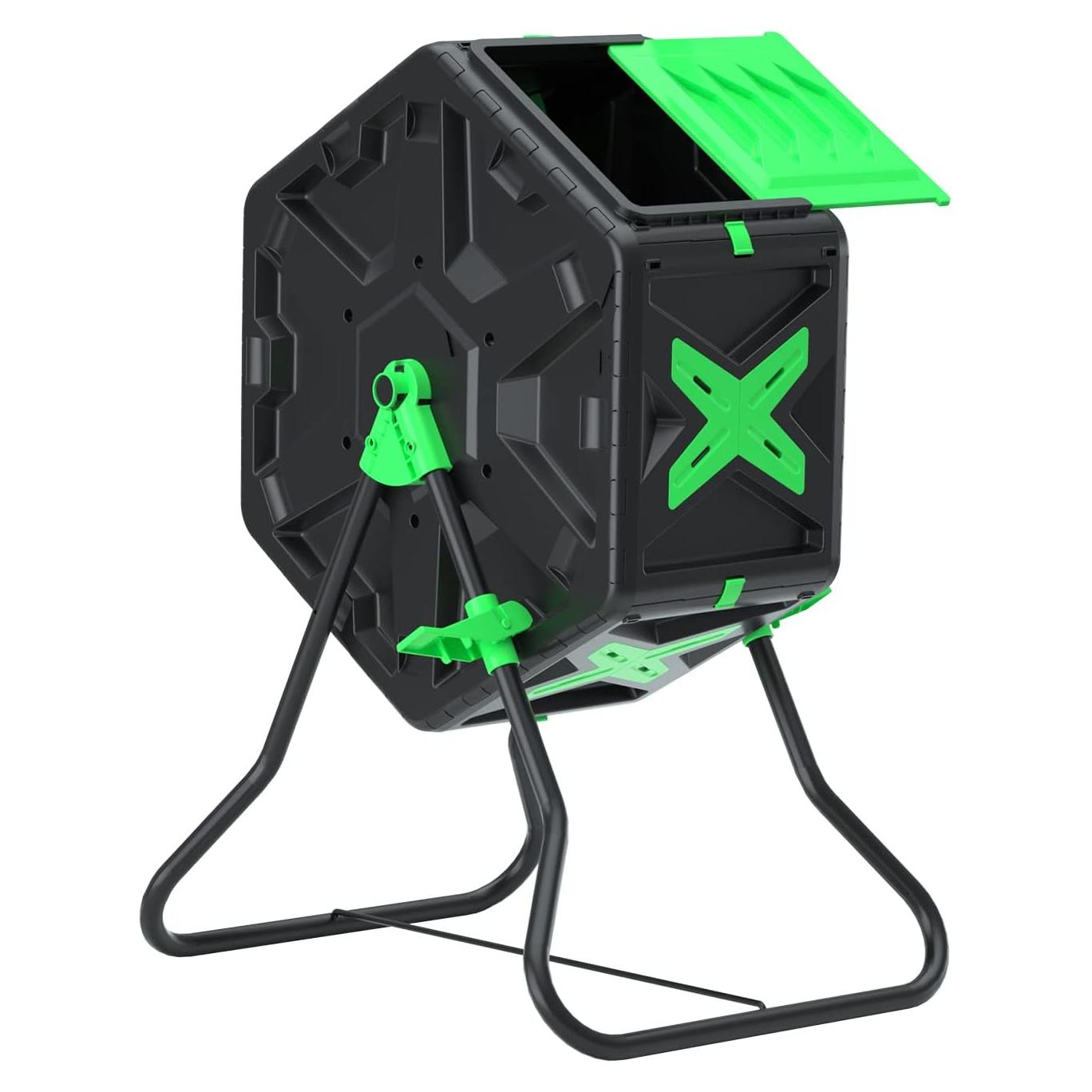 Contenedor de Compostaje SQUEEZE master 70L Verde Hexagonal