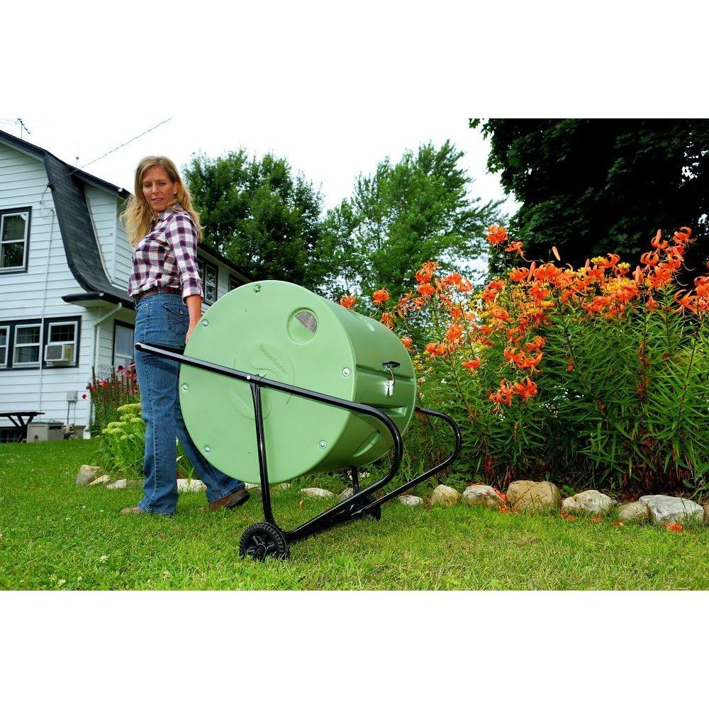 Compostador Móvil Mantis Back Porch 140L con Ruedas