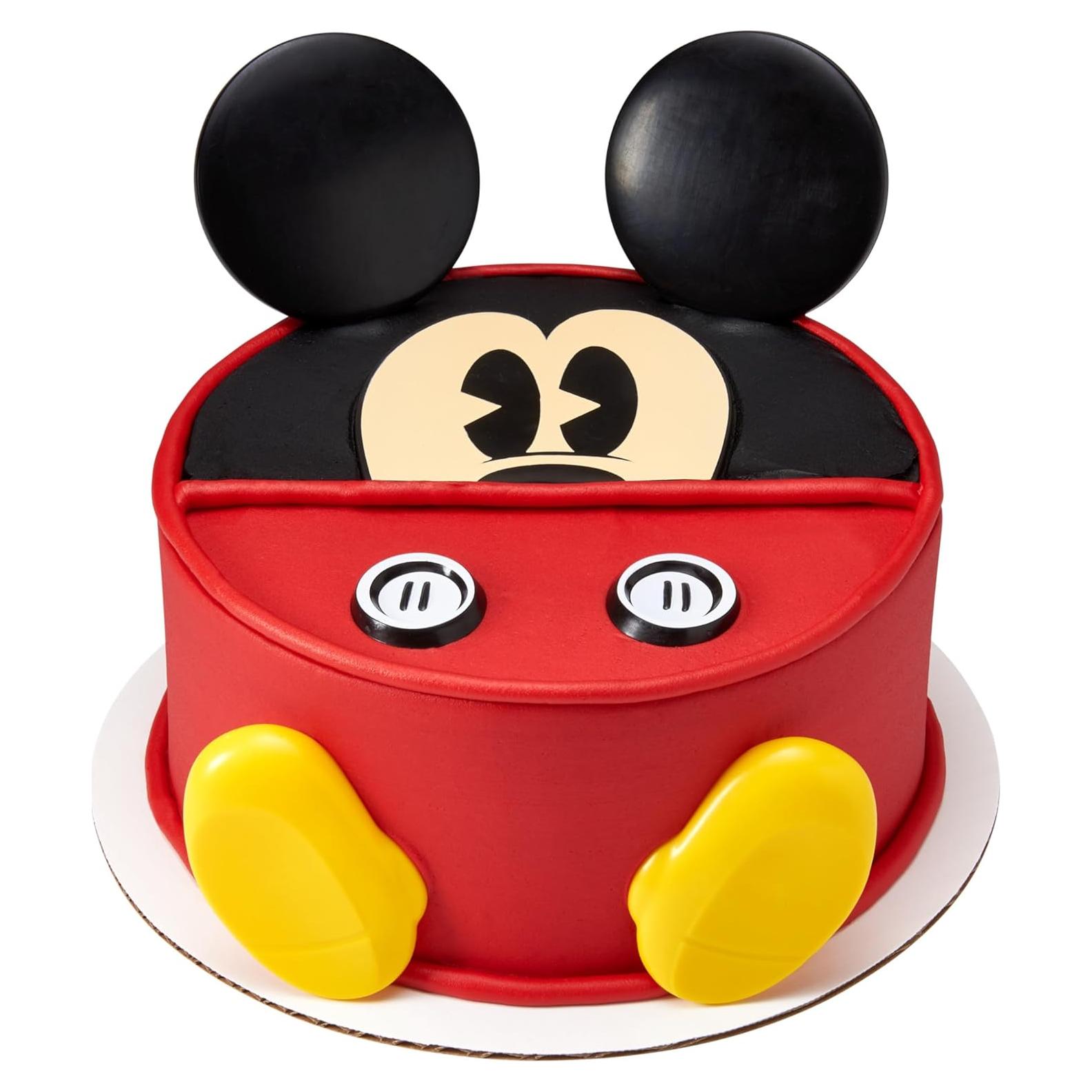 Topper de Pastel Disney Mickey Mouse DecoSet 7 Piezas Reutilizables