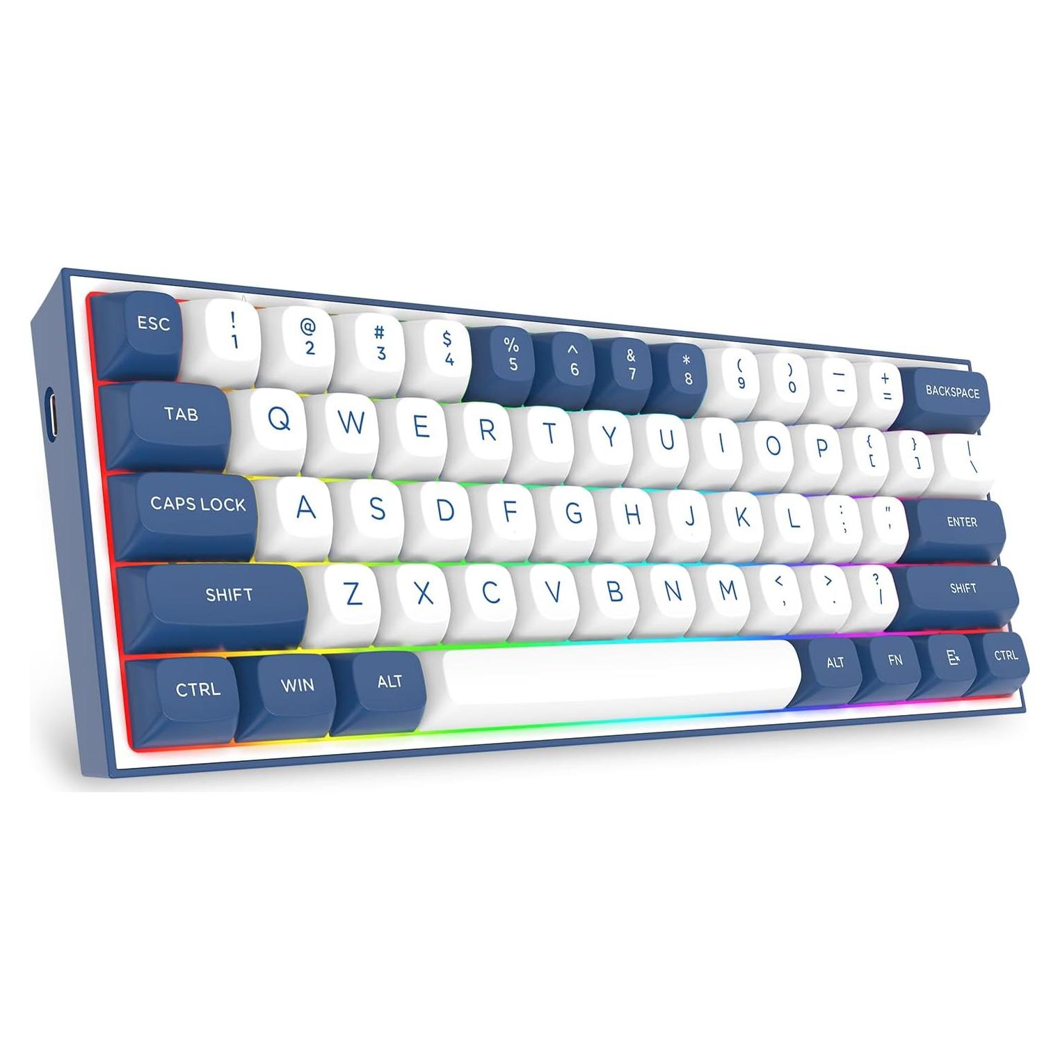 Teclado Mecánico Inalámbrico Redragon K717 PRO 61 Teclas