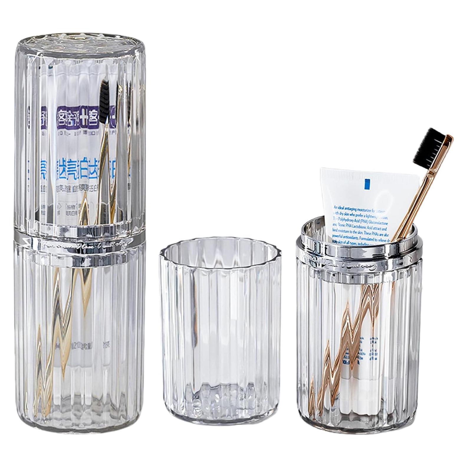 Estuche de viaje para cepillo y pasta de dientes FQDGTFA