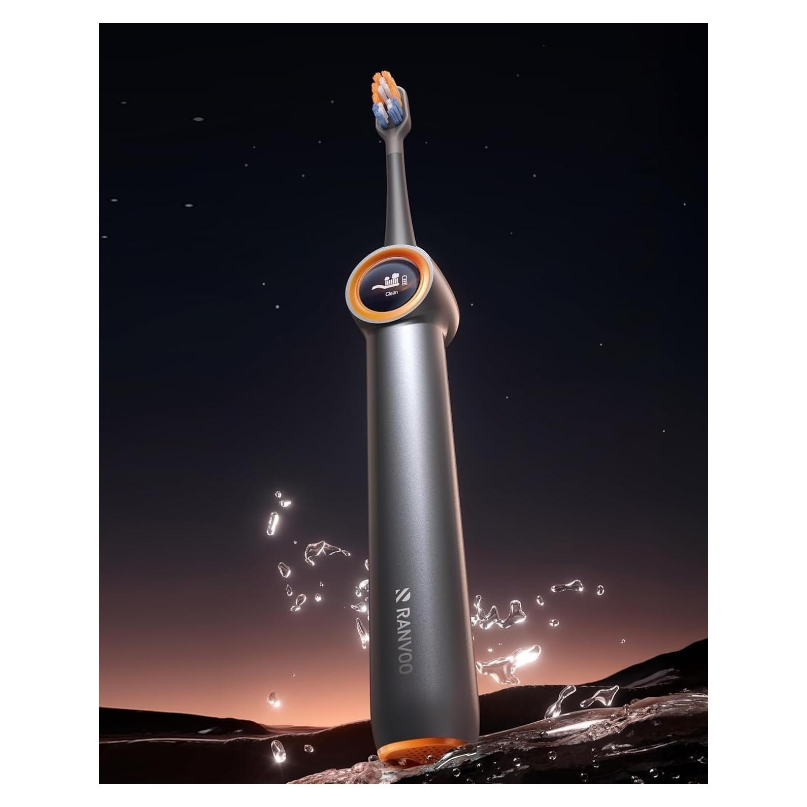 Cepillo de Dientes Eléctrico RANVOO Sonic Bubble AirJet 2 en 1