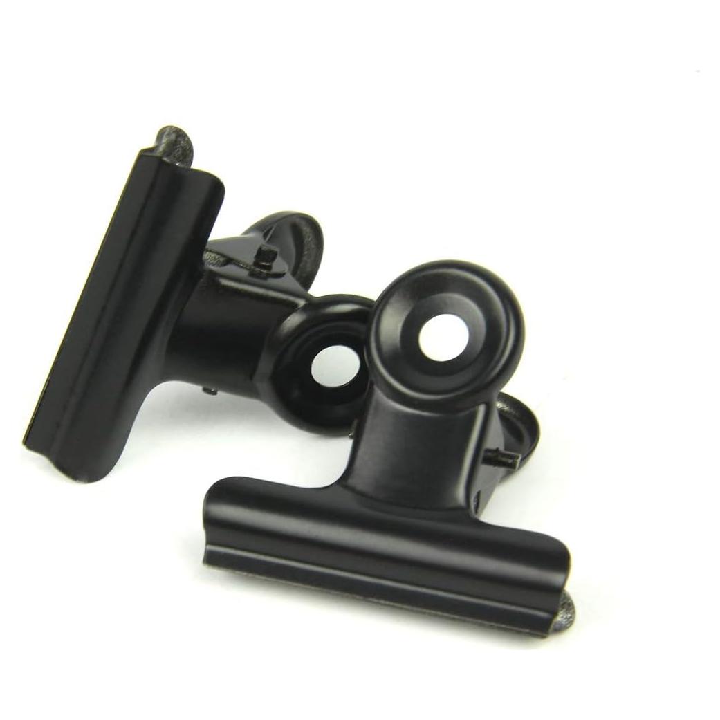 Clips de Metal Coideal Negros 22 mm - Paquete de 30 Mini Clips