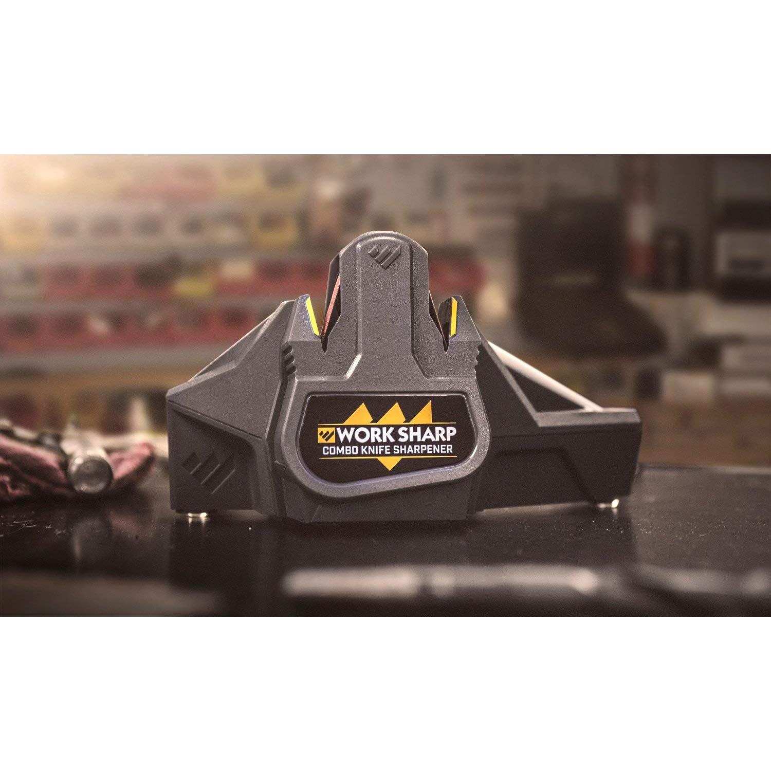 Afilador de Cuchillos Combo Work Sharp WSCMB - 110V, Negro