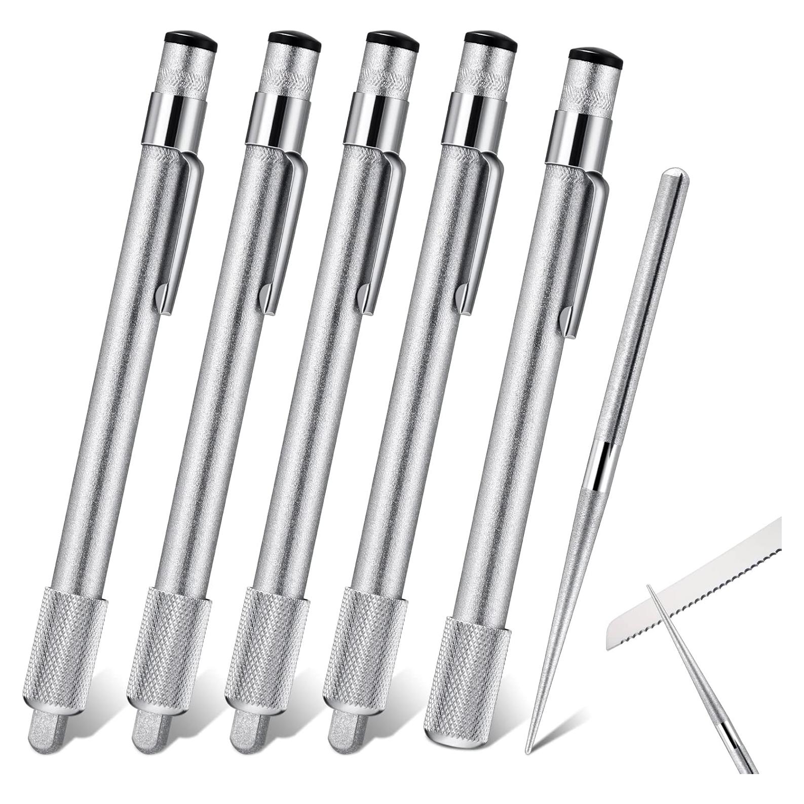 Afilador de Cuchillos Portátil Honoson - 5 Piezas Diamante 14 cm