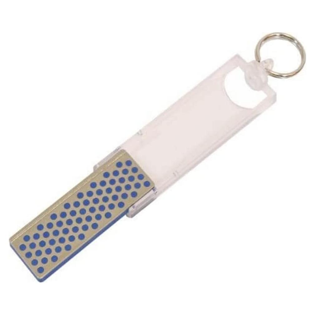 Afilador de Anzuelo DMT Mini Portátil Grano Grueso Azul