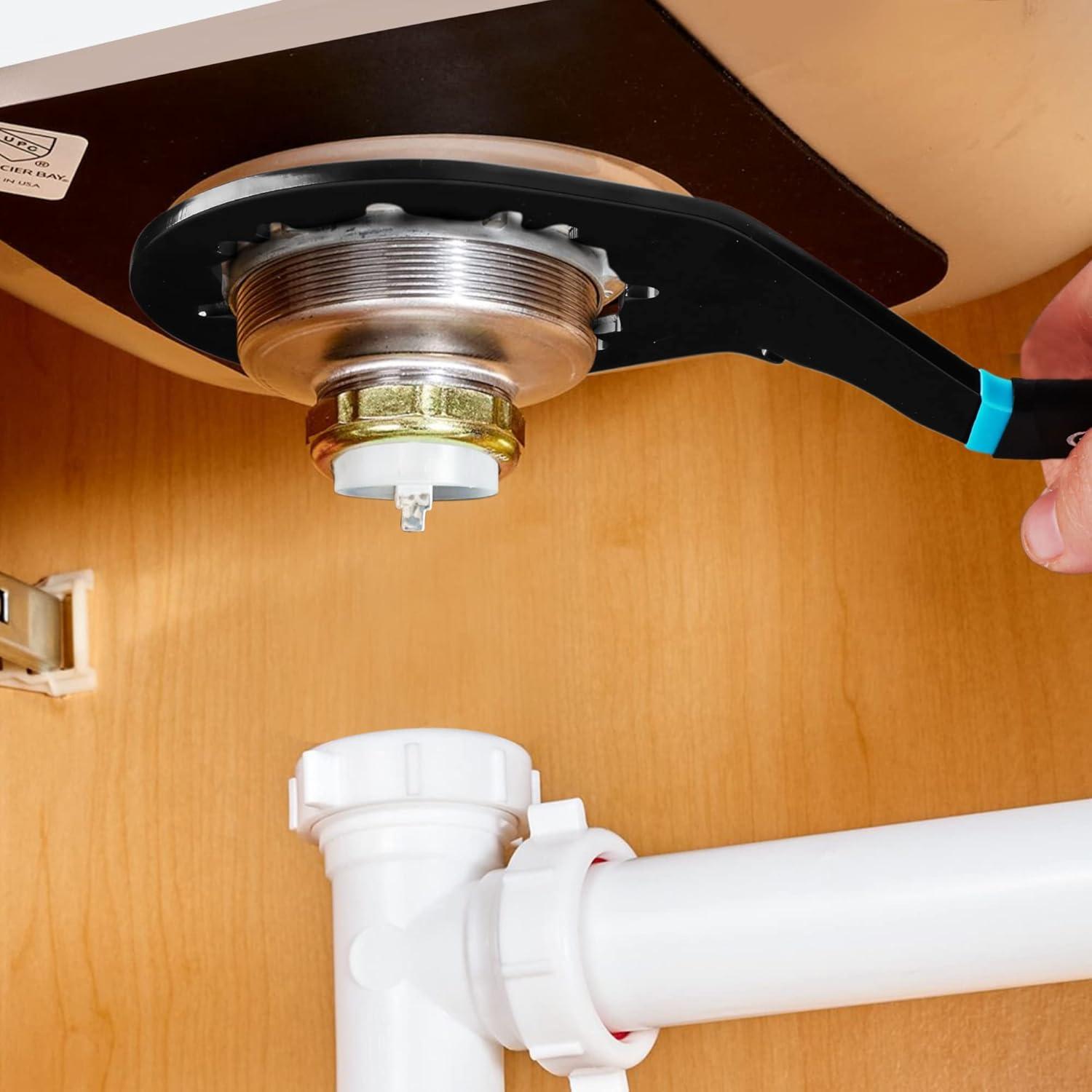 Llave de Desagüe Universal DURATECH para Fregadero - Aluminio