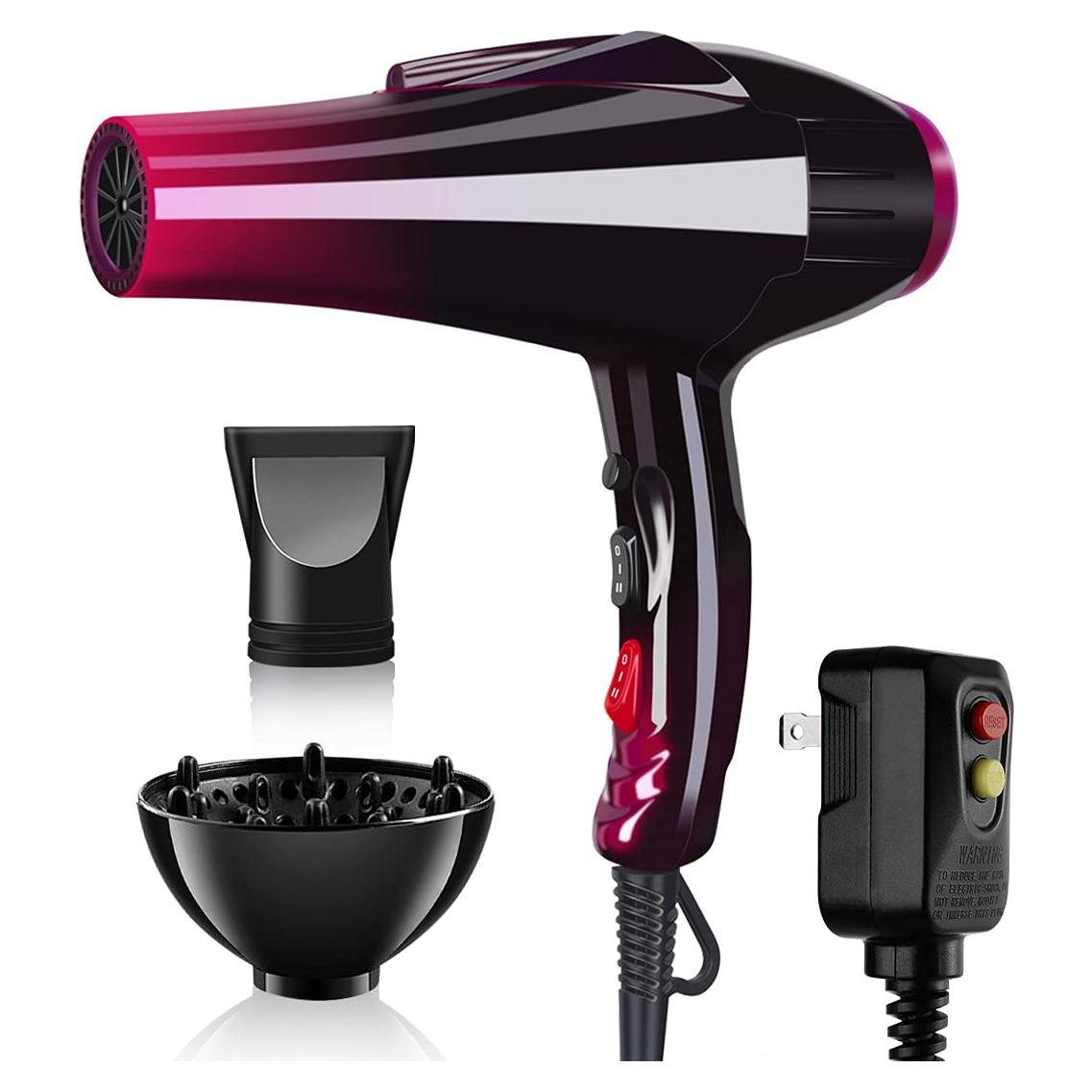 Secador de Pelo Profesional Mannice 3500W Cerámico Iónico