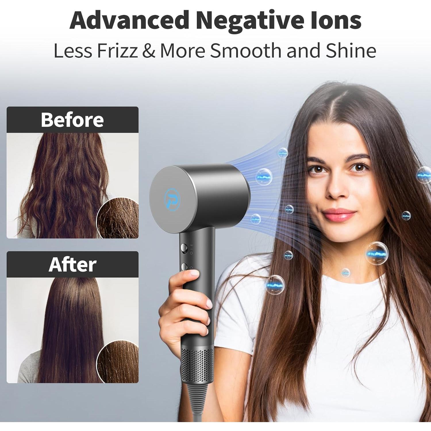 Secador de Pelo Iónico Shenzhen HD04B 8 Modos 1.2 kg