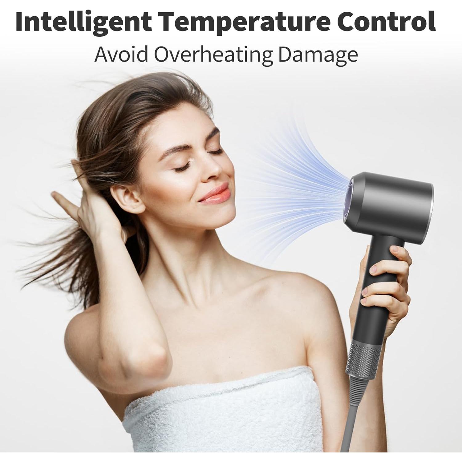 Secador de Pelo Iónico Shenzhen HD04B 8 Modos 1.2 kg