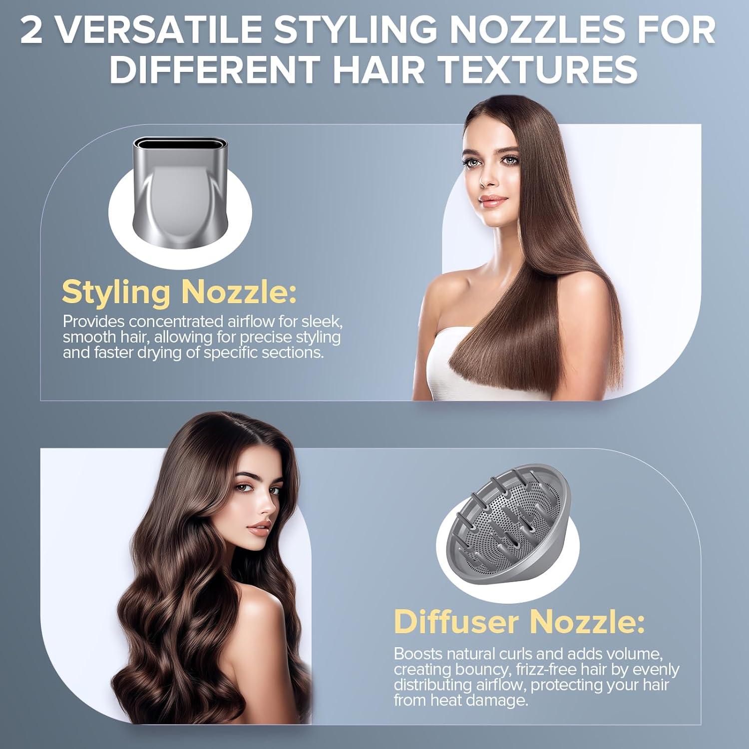 Secador de Pelo FRREGRN 150,000 RPM Iones Negativos 0.83 kg