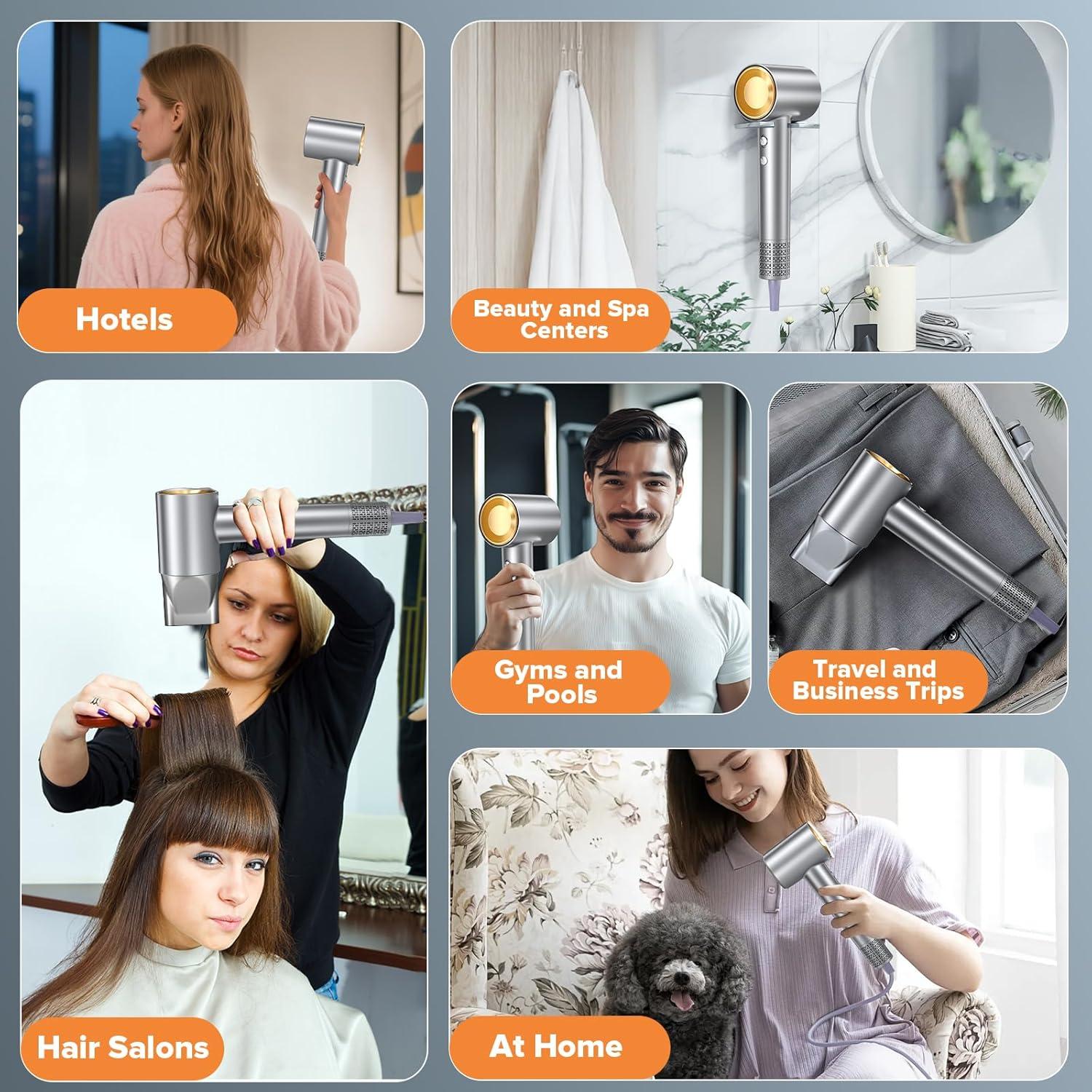 Secador de Pelo FRREGRN 150,000 RPM Iones Negativos 0.83 kg