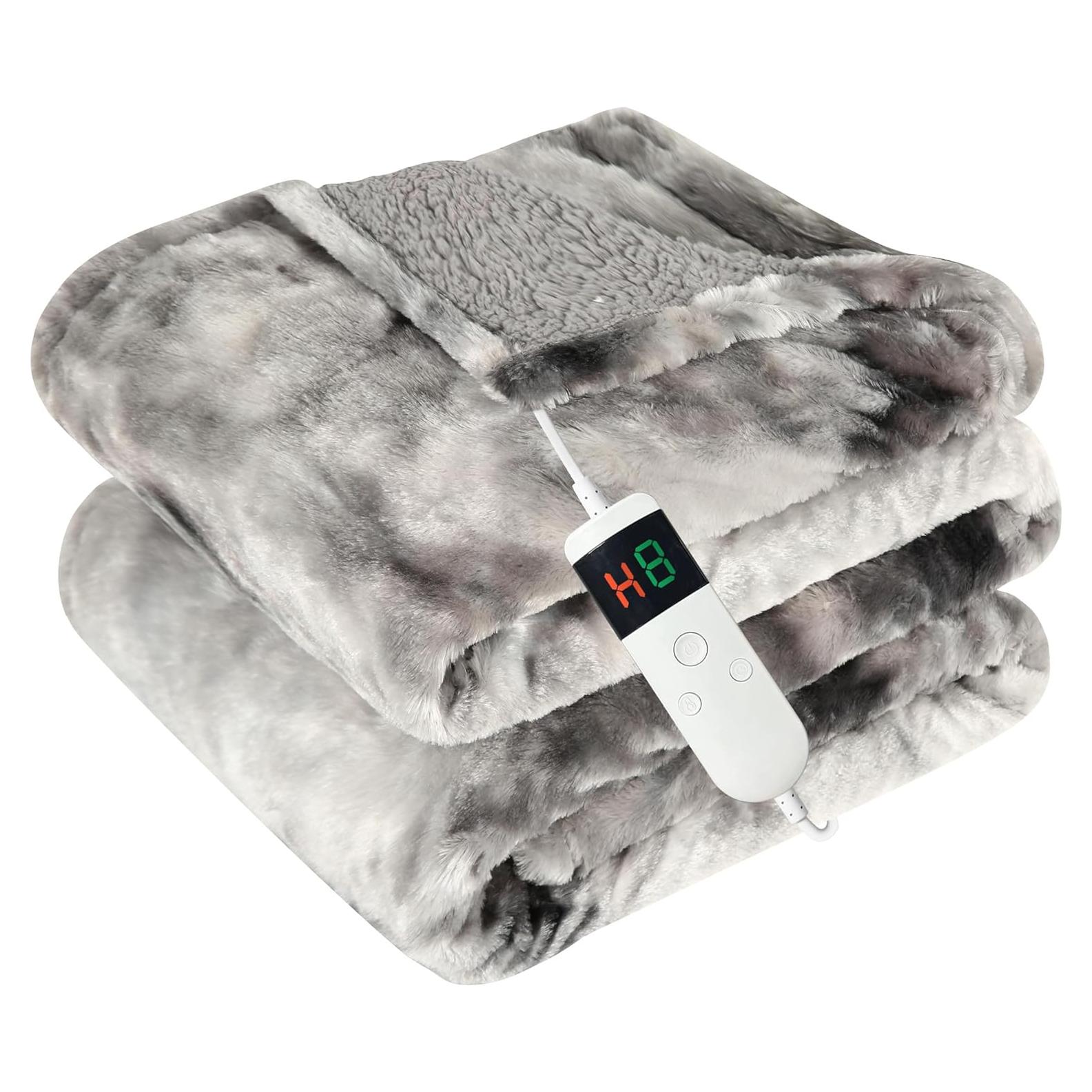 Manta Calentada Eléctrica Cushious 152x127 cm 10 Niveles Calor