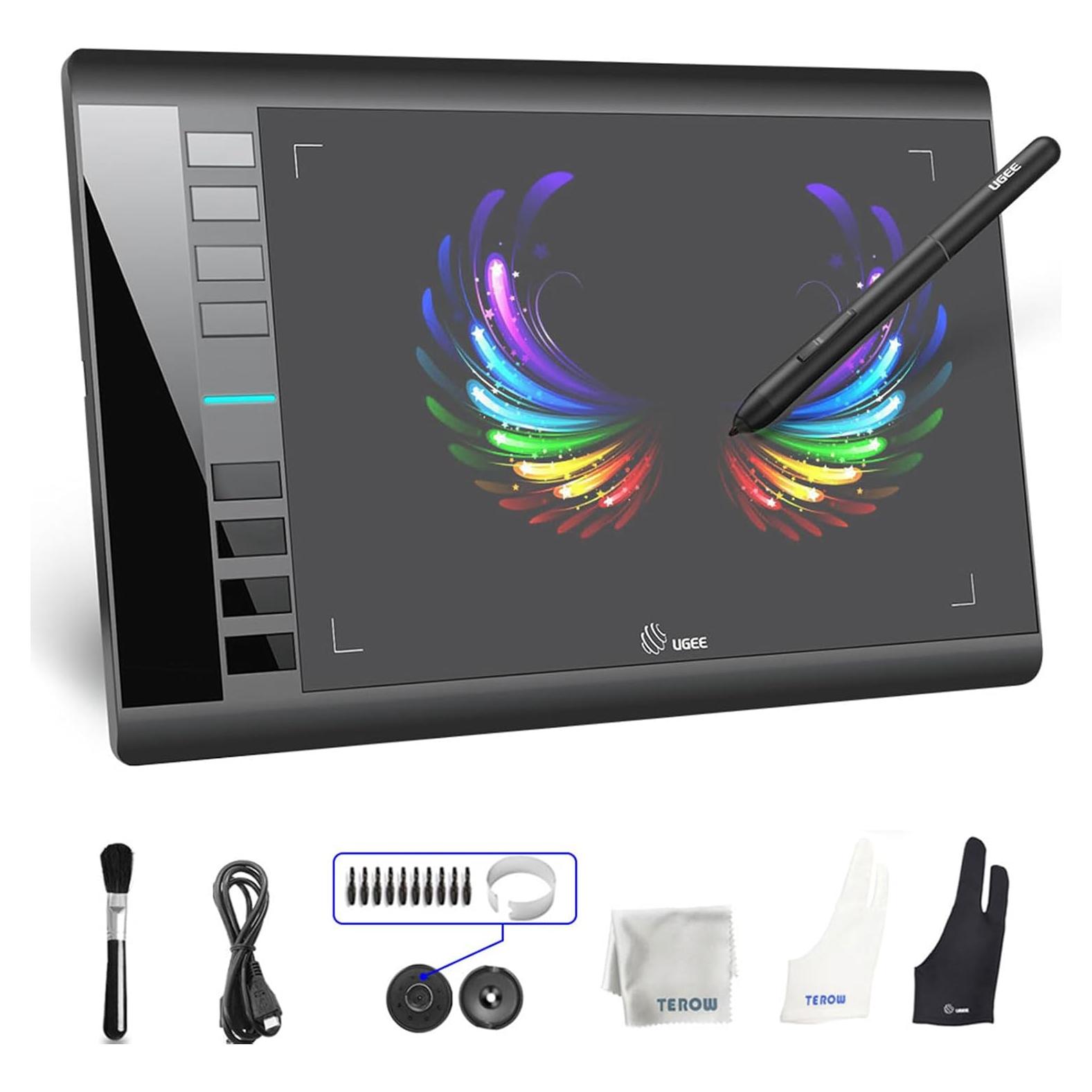 Tableta de Dibujo Gráfica UGEE M708 25.4x15.24 cm 8192 Niveles