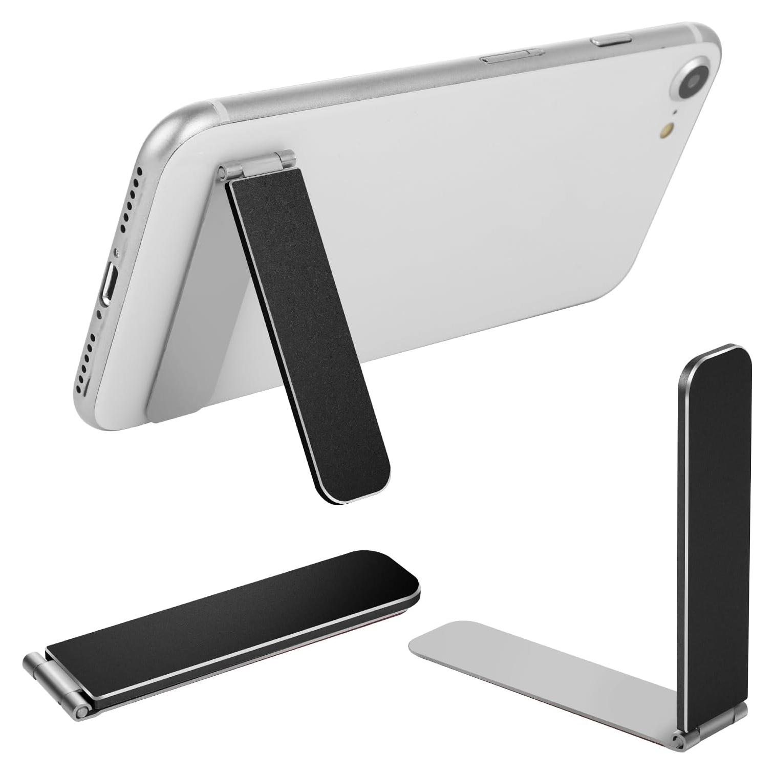 Soporte Plegable para Teléfono TIESOME Negro Ajustable