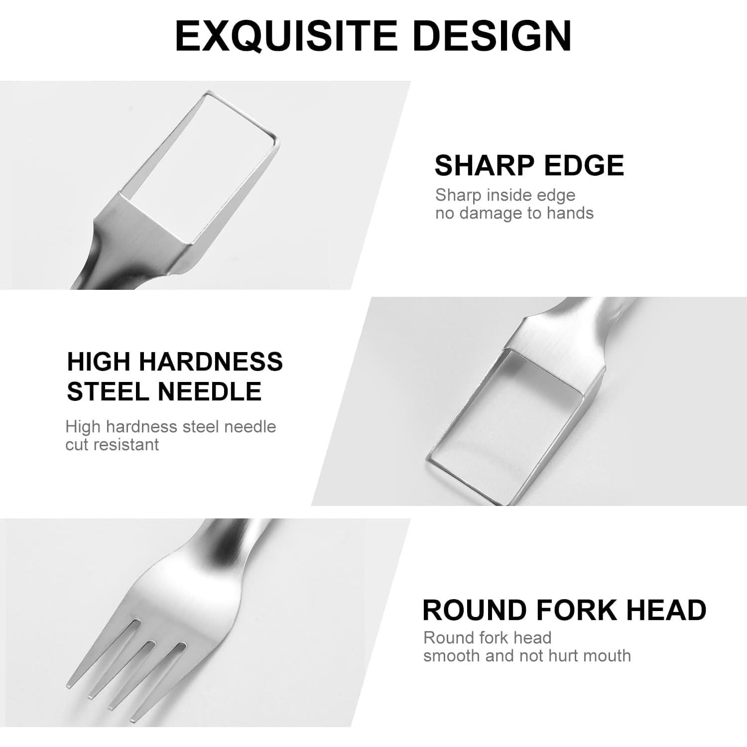 Cortadora de Sandía 2-en-1 Genérico Acero Inoxidable 25 cm