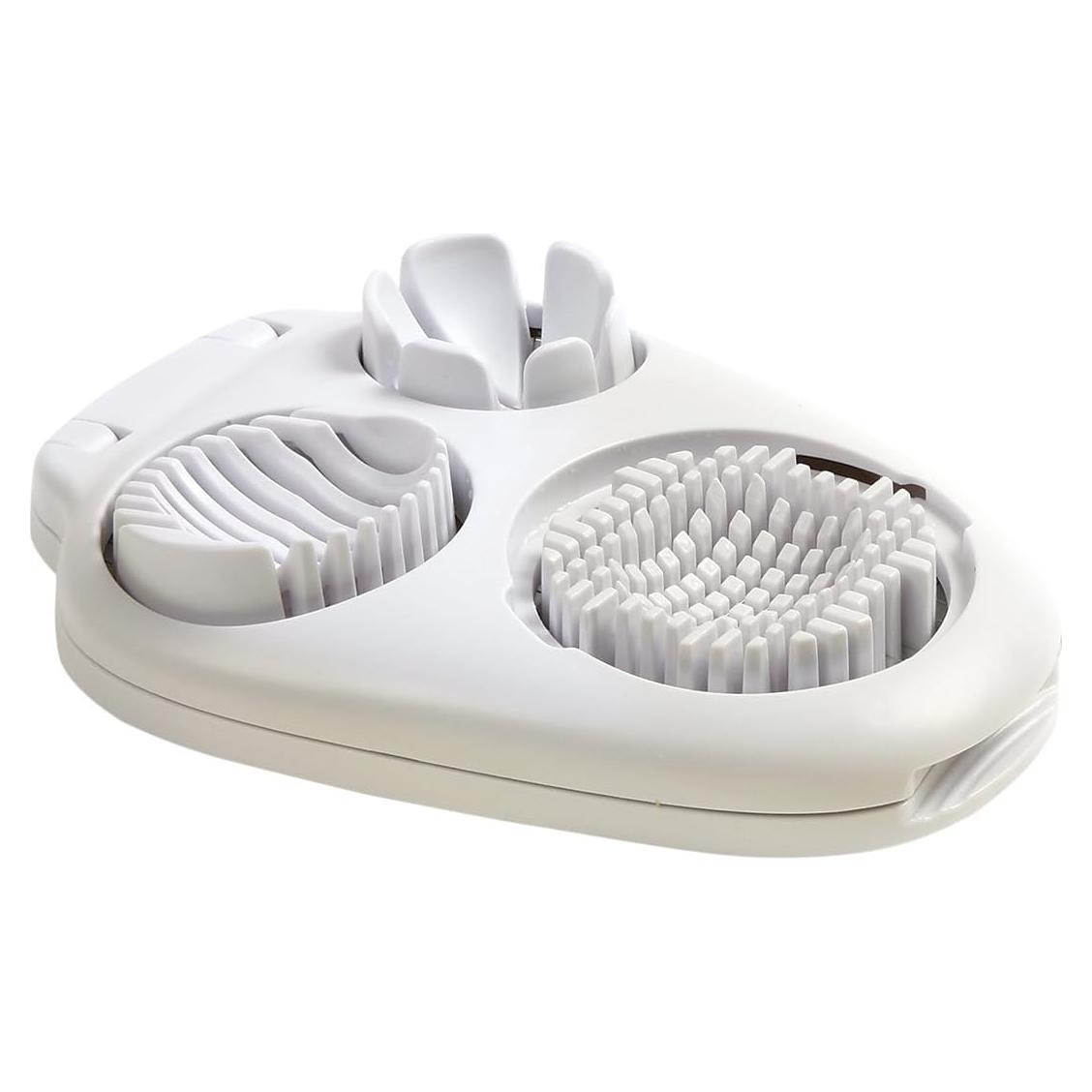 Cortador de Huevos Múltiple Norpro 998 3 en 1 Blanco