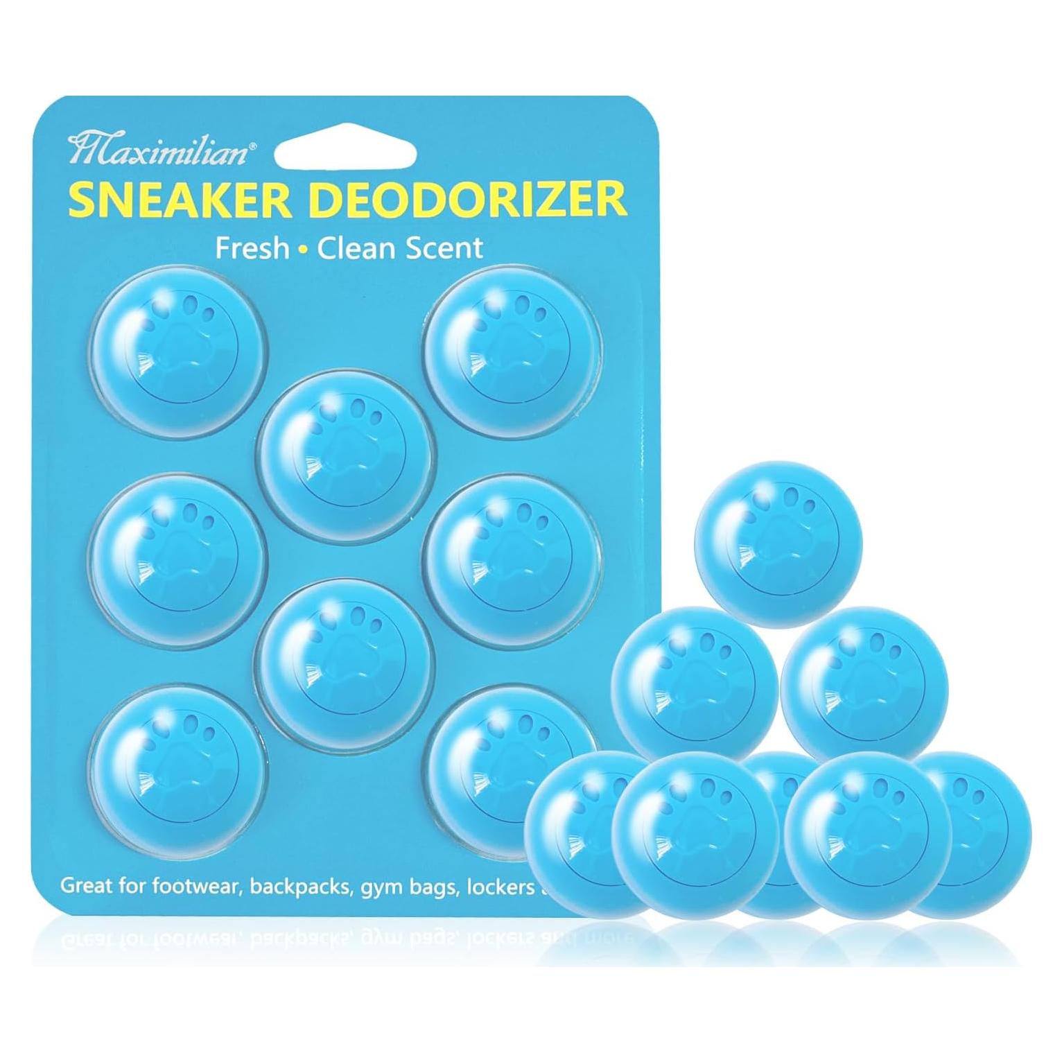 Bolas Desodorantes MAXIMILIAN 8 Piezas para Zapatos y Armarios