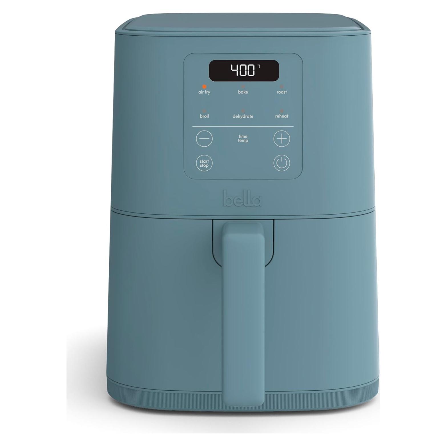 Freidora de aire Bella 4QT Surf, 1300W, recubrimiento cerámico